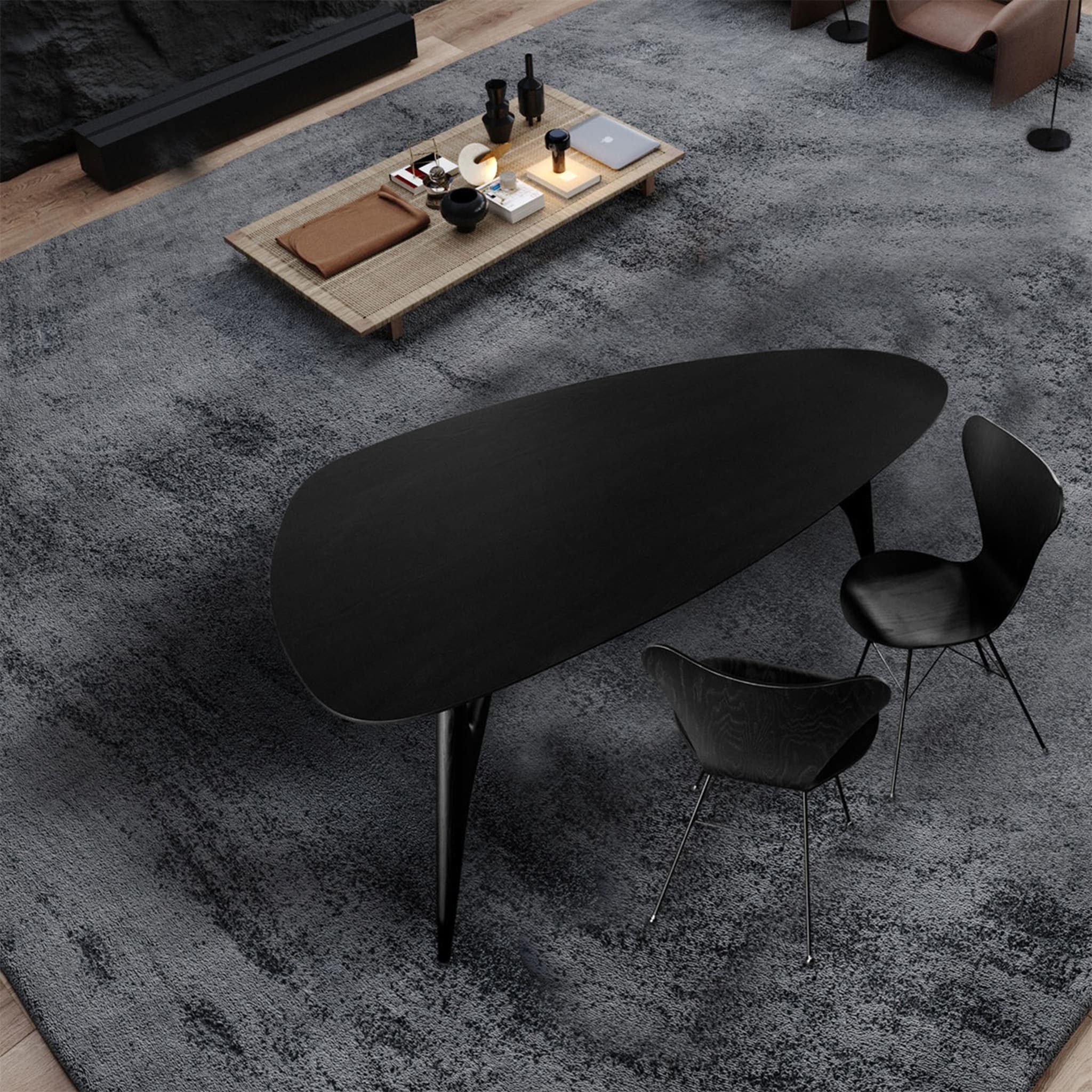 Ted Masterpiece Black Large Table - Alternative view 4
