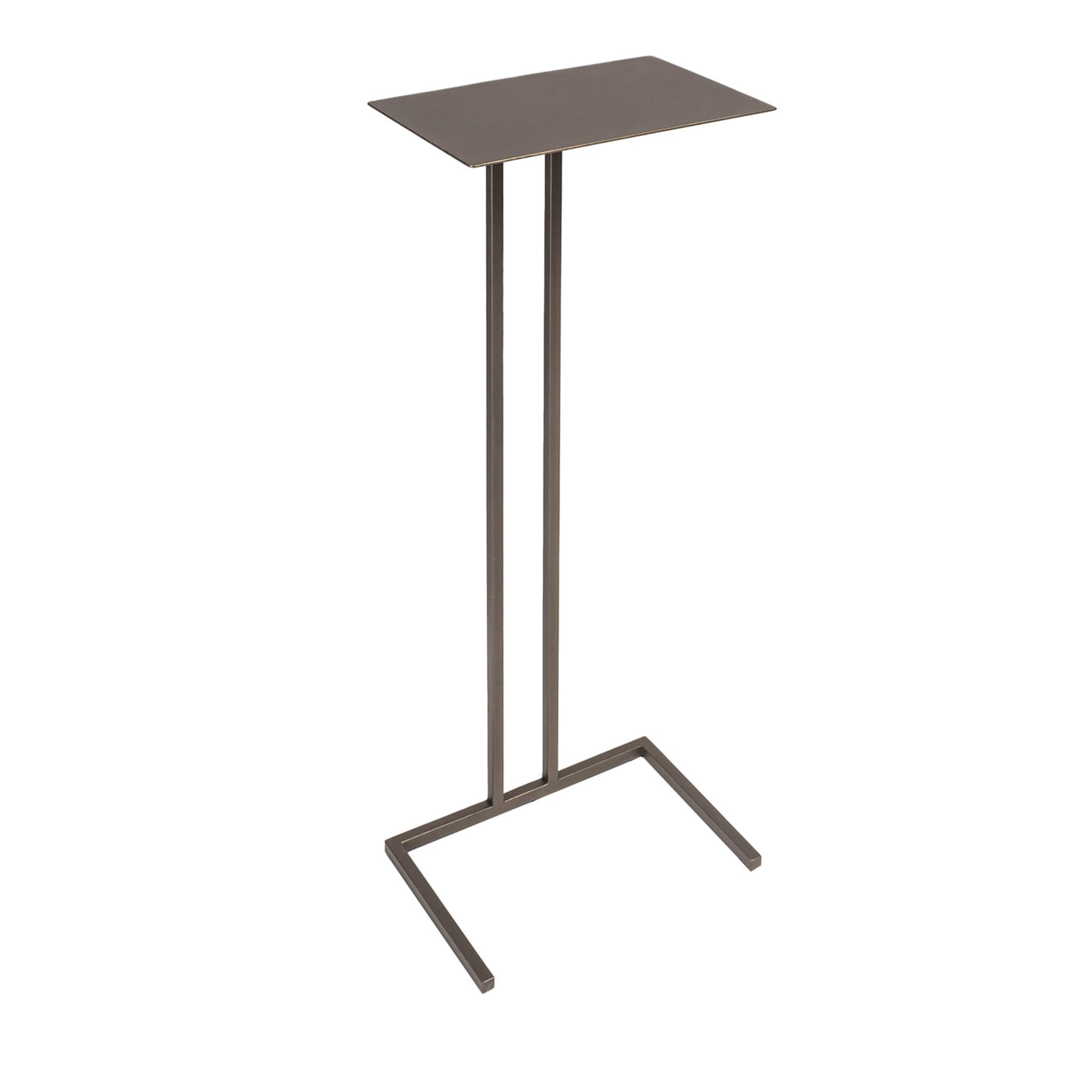 Nure Brown Side Table - Main view