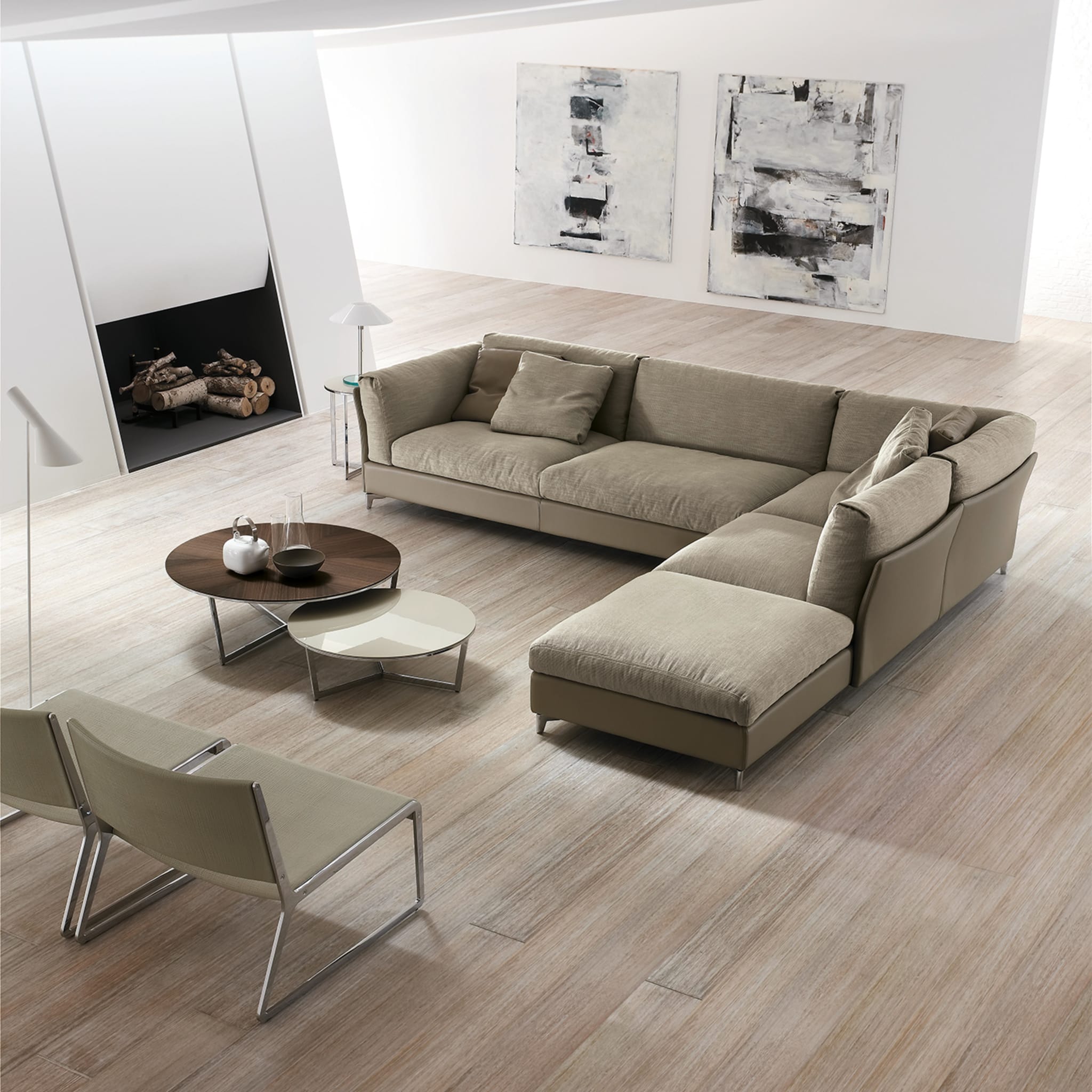 Bahia Beige Modulares sofa by Giuseppe Bavuso  - Alternative Ansicht 2