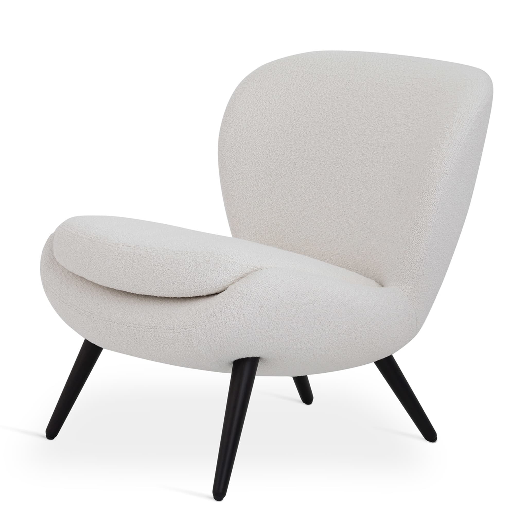 Niels White Lounge Chair - Alternative view 2