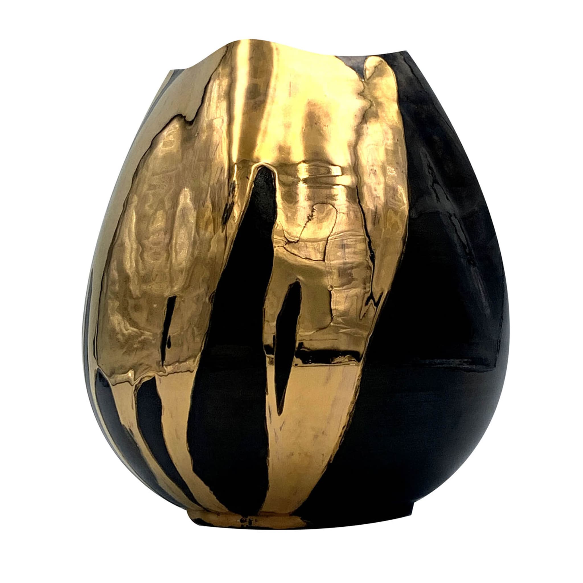 Gold Drippings Vase - Hauptansicht