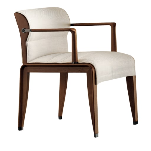 Ina White Armchair Giorgetti | Artemest