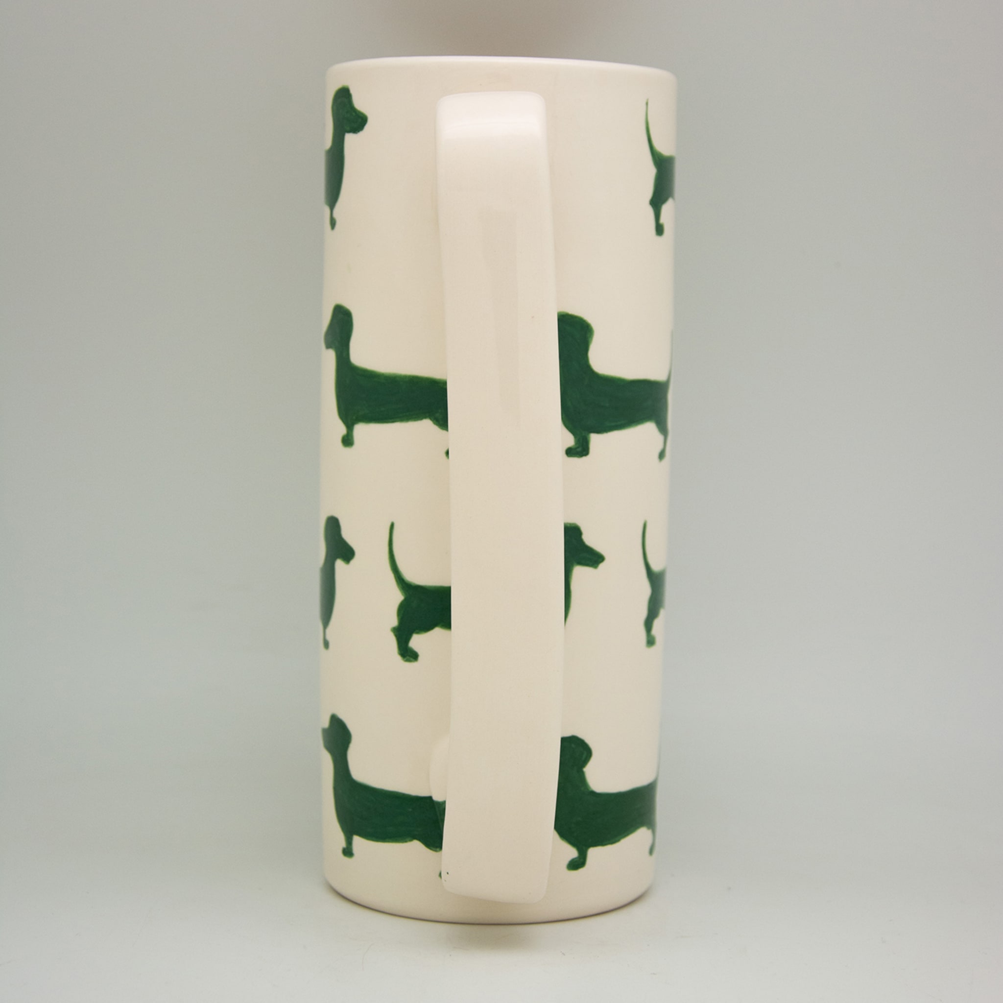 Serlio Bassotti Green Ceramic Carafe - Alternative view 2