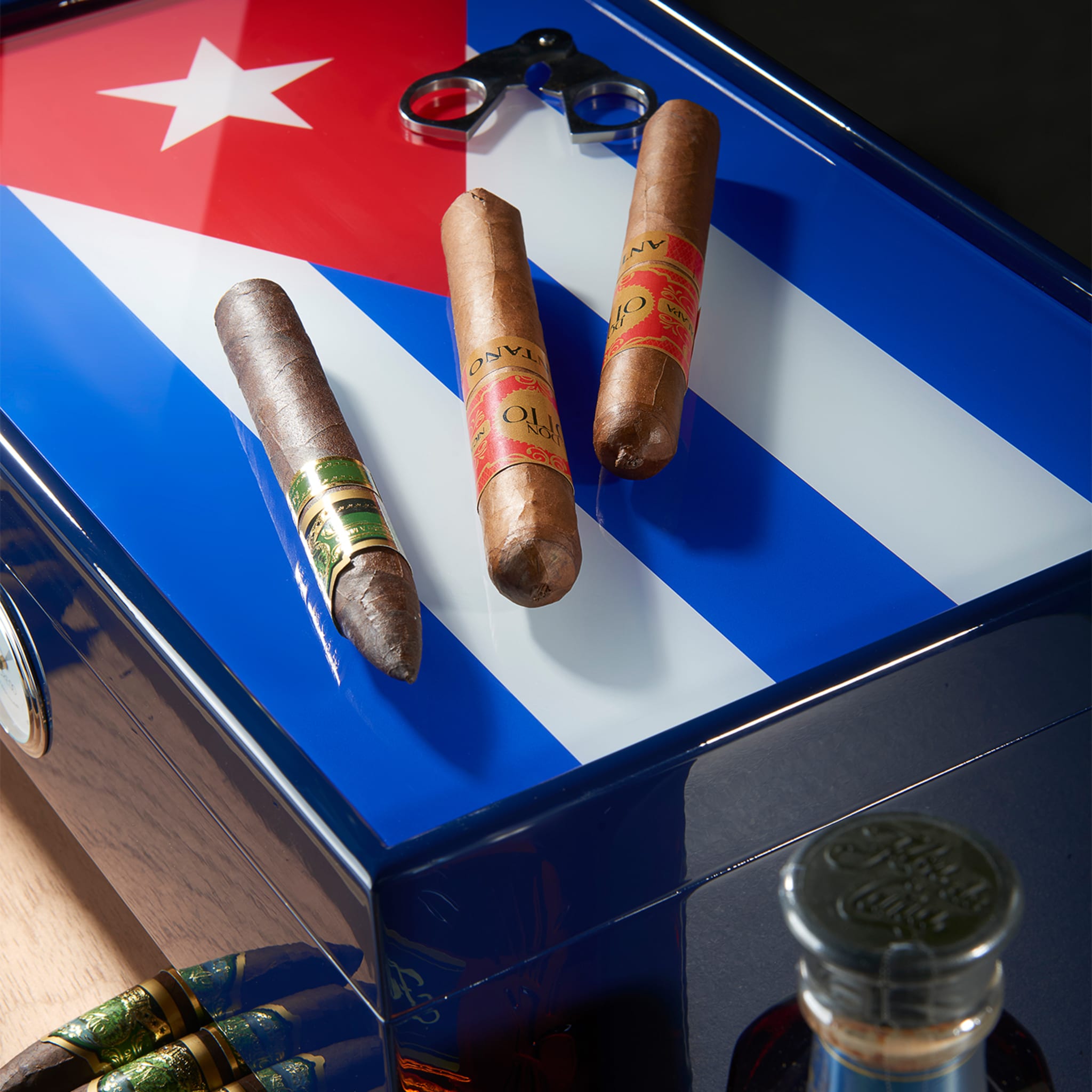 Cuba-inspired Blue Humidor (Special Club Edition)  - Alternative view 5