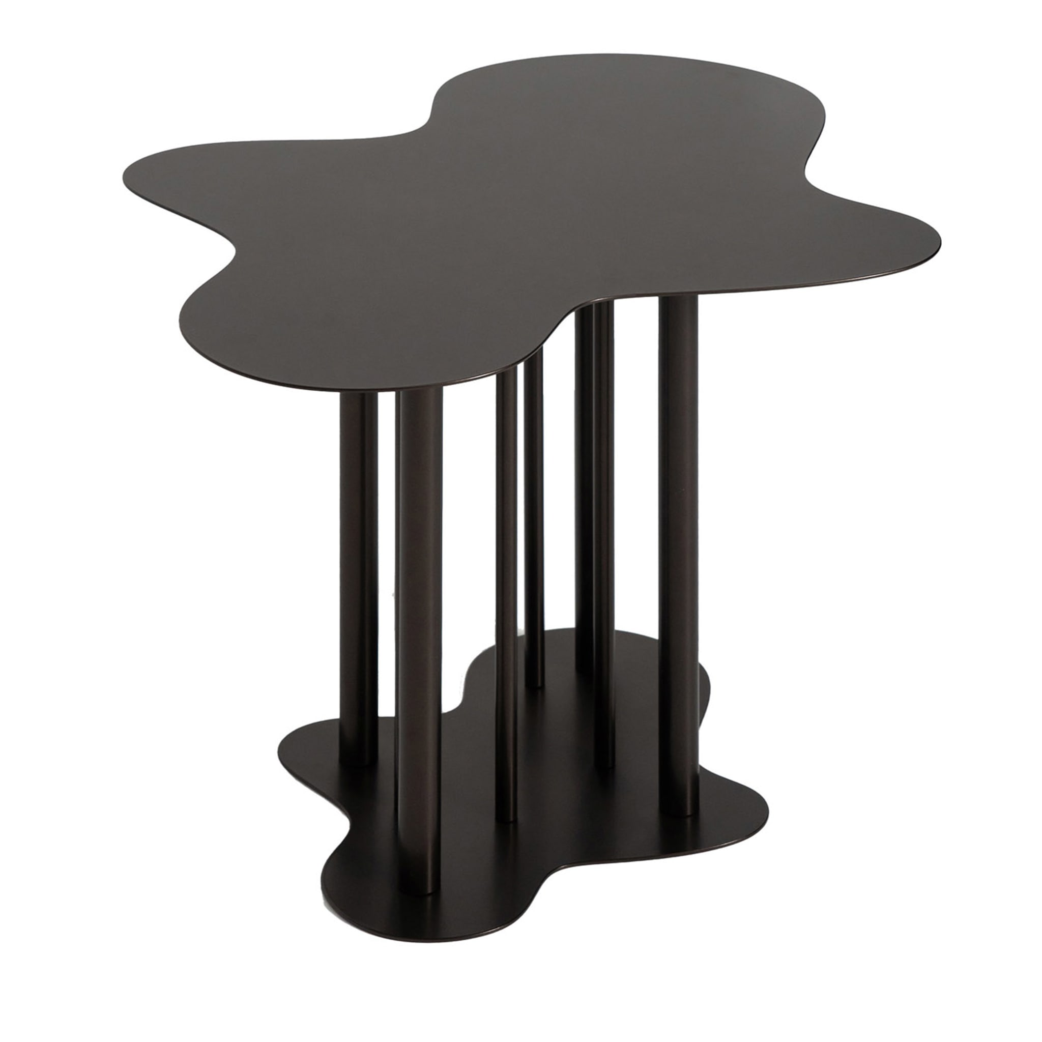 Tavolino Nuvola 03 in bronzo di Mario Cucinella - Vista principale