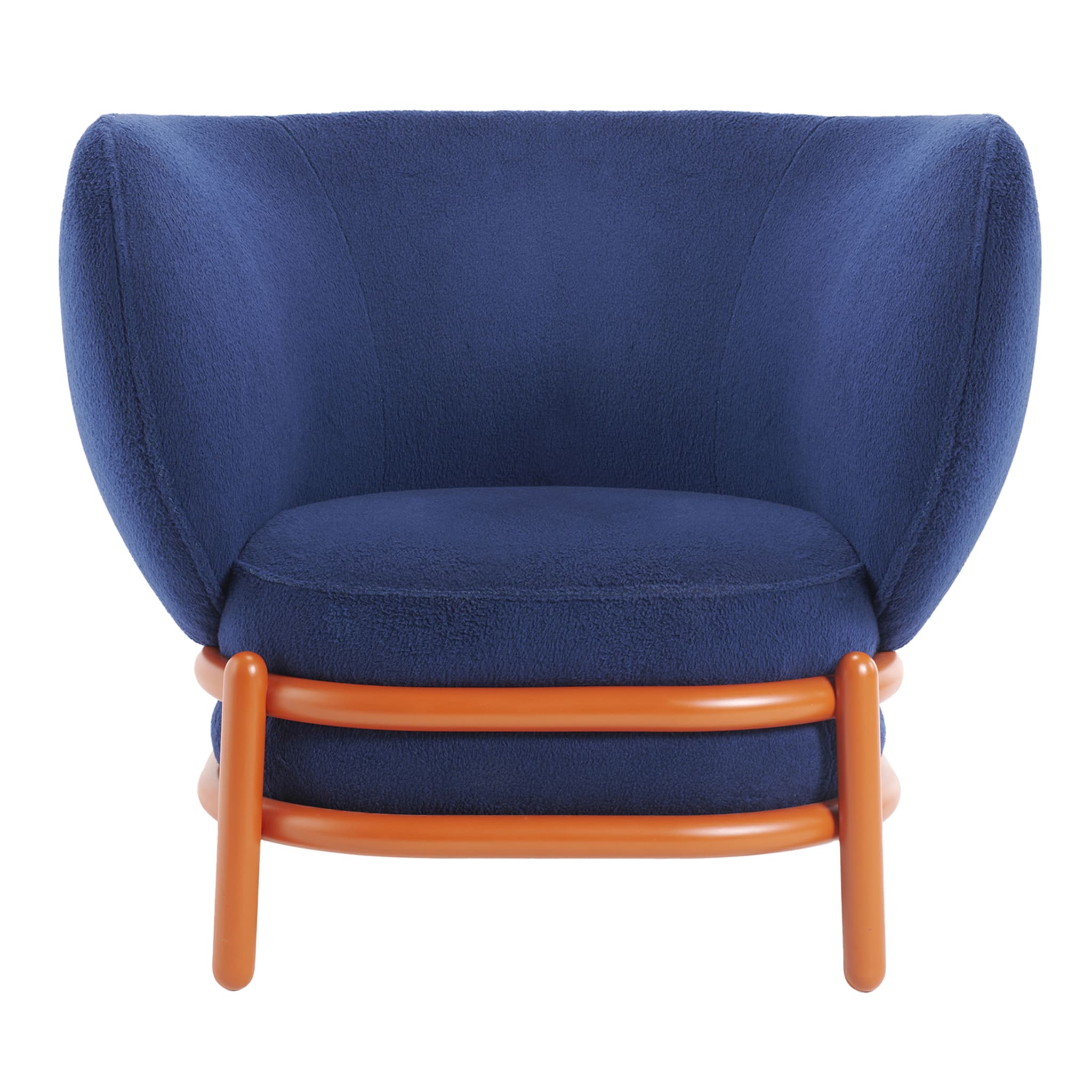 Luftballon Orange & Blue Lounge Chair - Main view