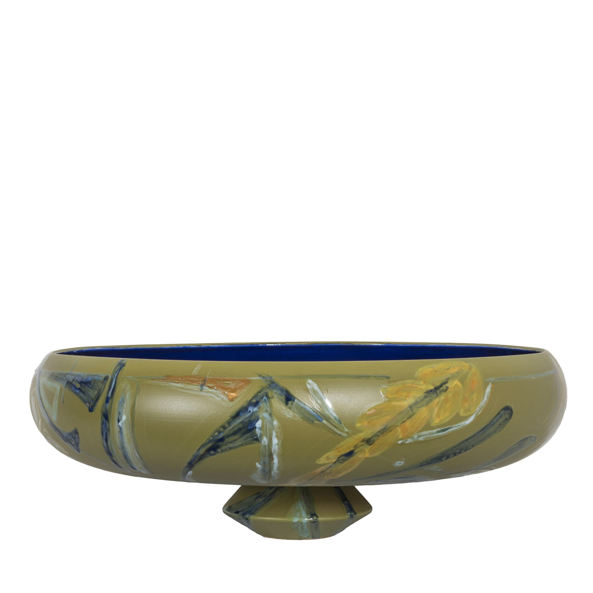 Panarea Hand-painted Ceramic Centerpiece - Main view