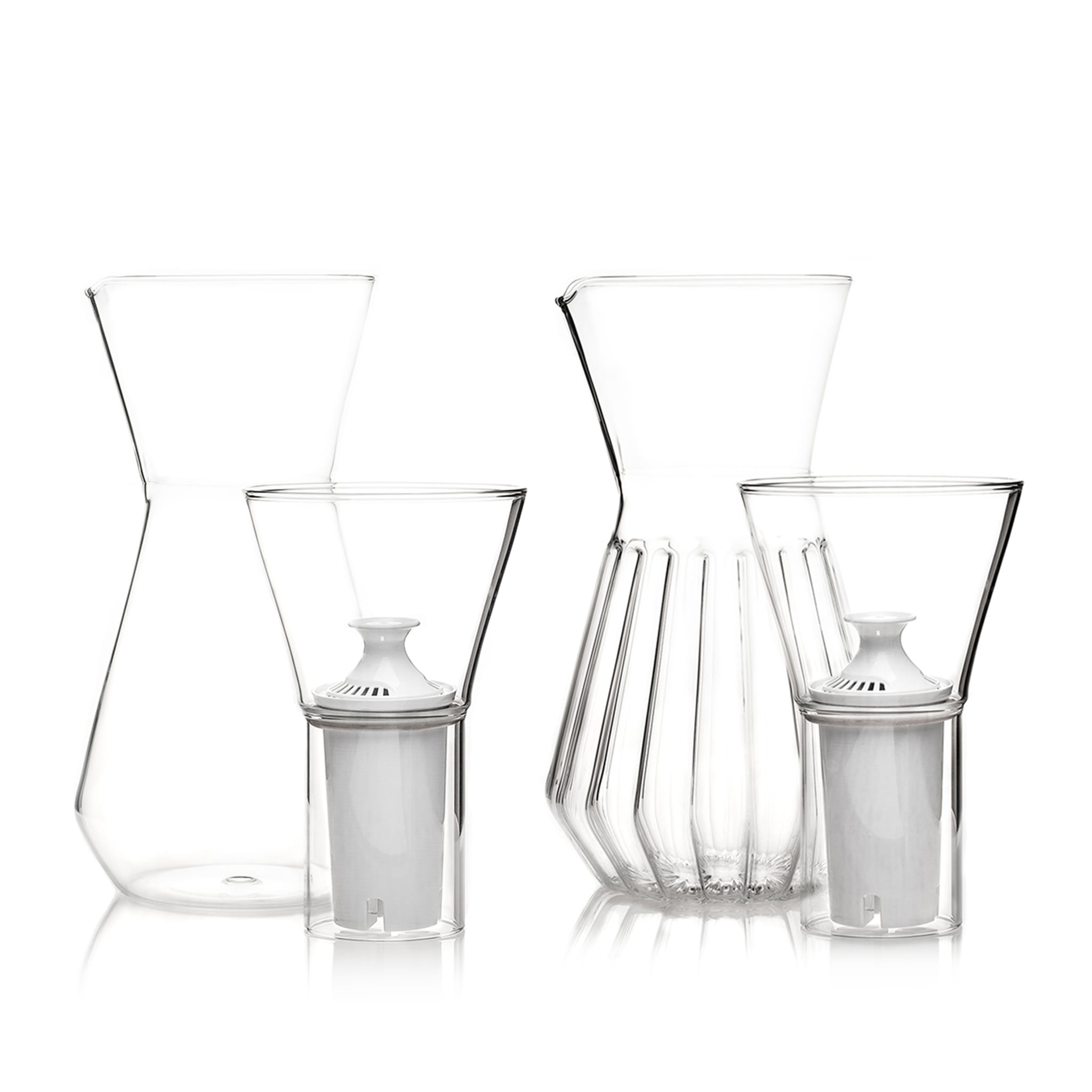 Smooth Glass Talise Carafe - Alternative view 1
