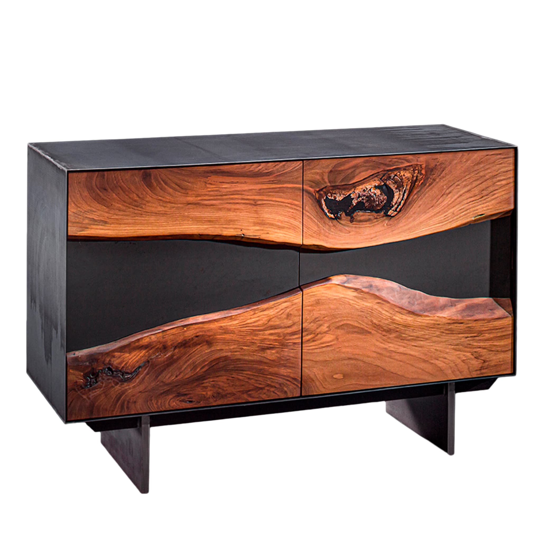 Walnut and steel sideboard #2 - Main view