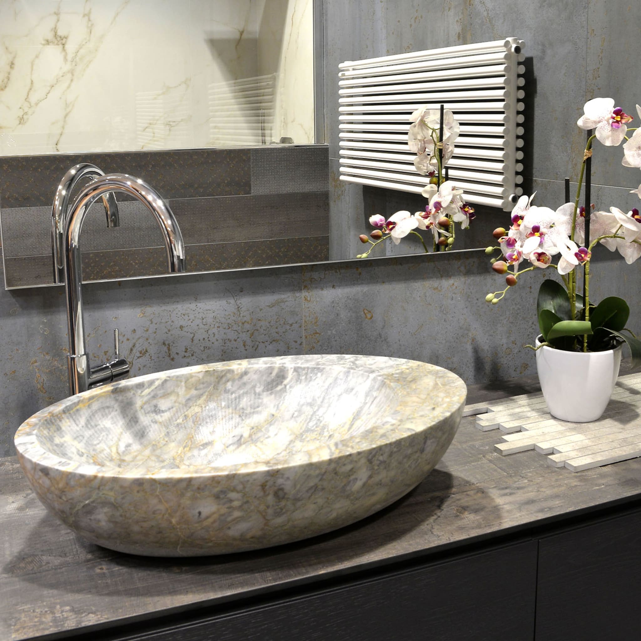 Oval Large Marble Sink - Alternative view 3