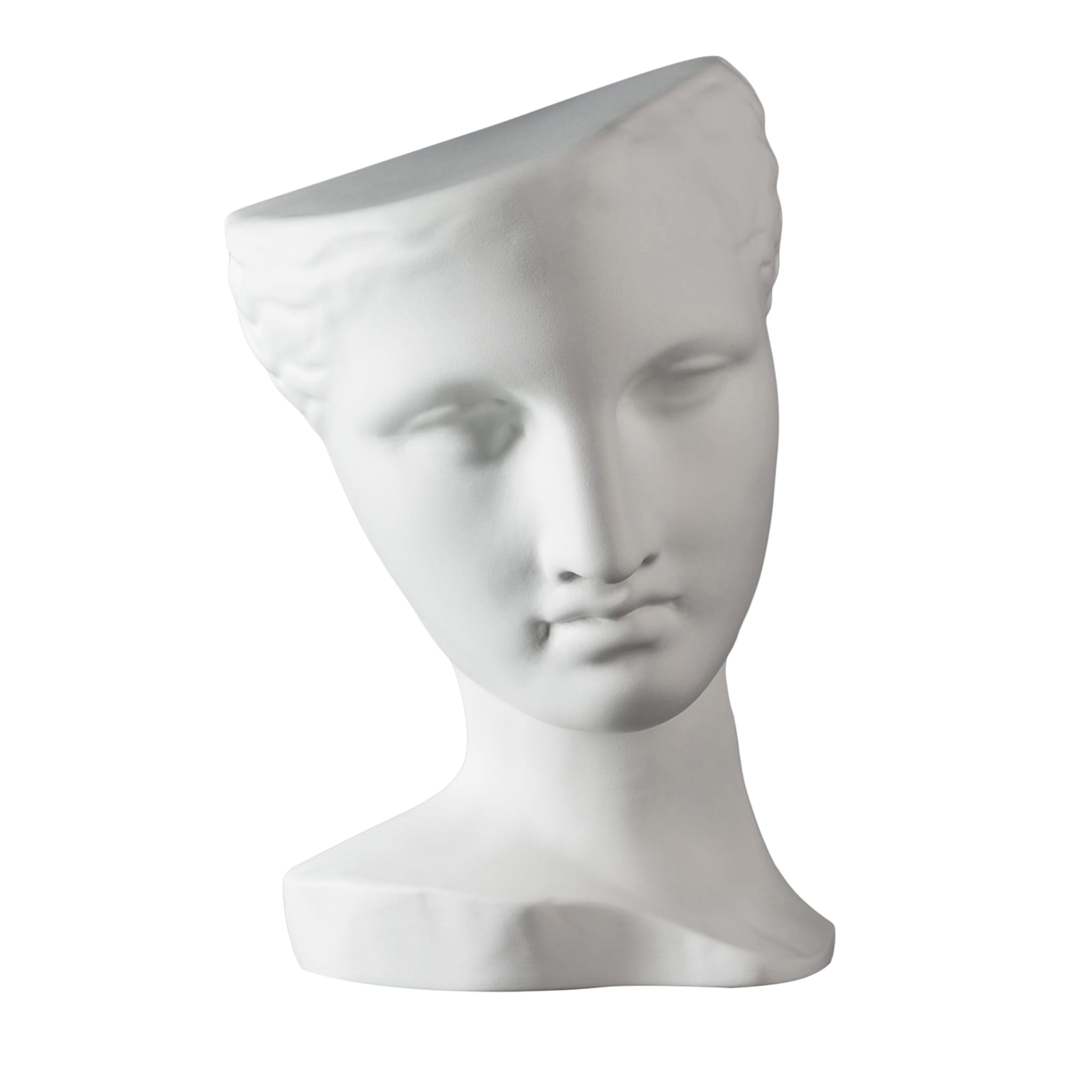 Psiche Capua Weiße Keramik-Skulptur - Hauptansicht