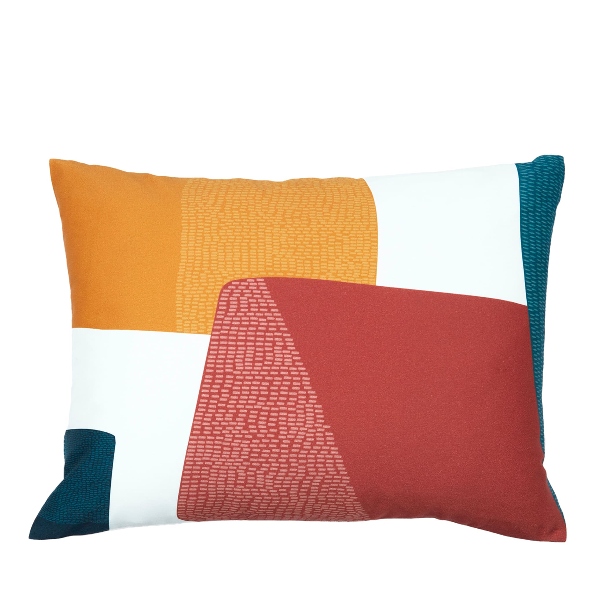 Sonia Set of 2 Rectangular Polychrome Cushions #6 - Main view