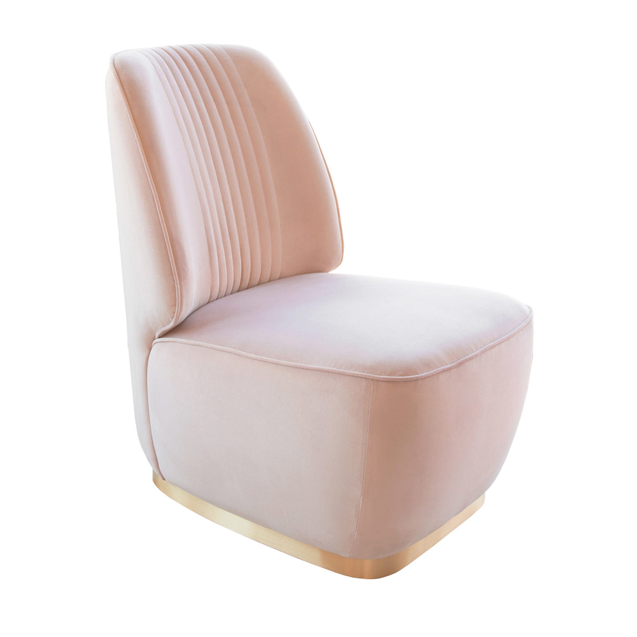 Giulia T. Pink Armchair by Lucia Ippolito - Main view
