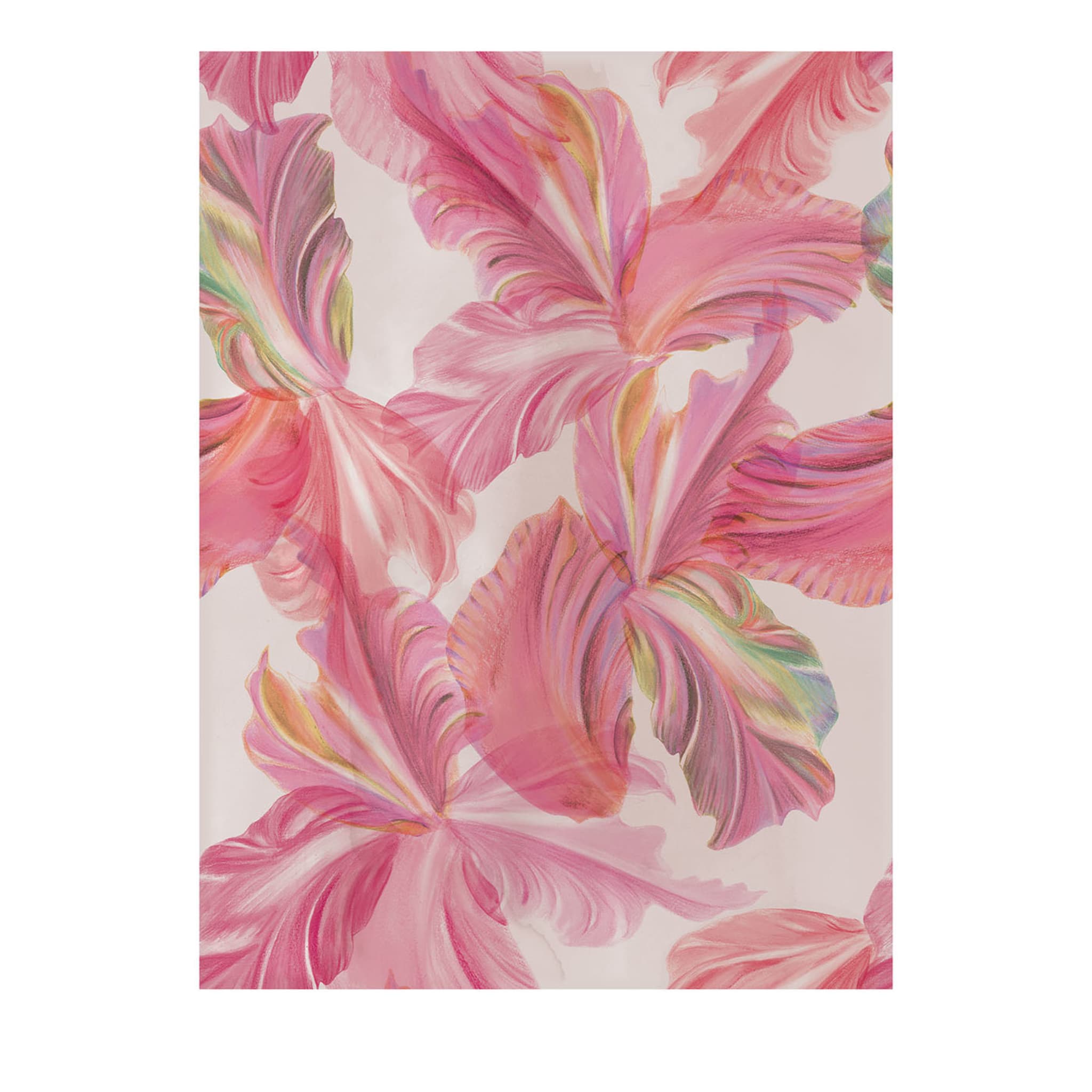 Pink Soft Leaves Wallpaper Camere Collection - Main view