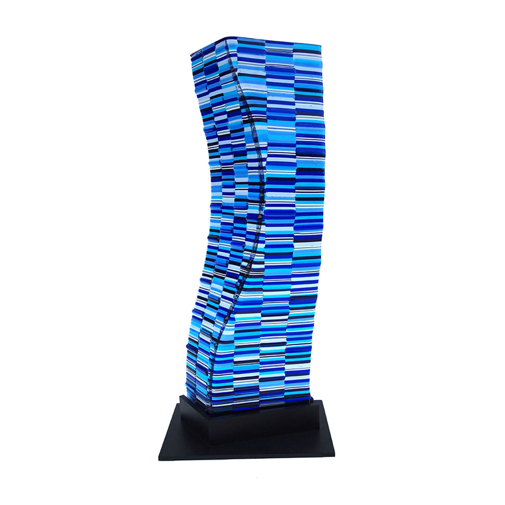 Poseidon Blau Skulptur - Hauptansicht