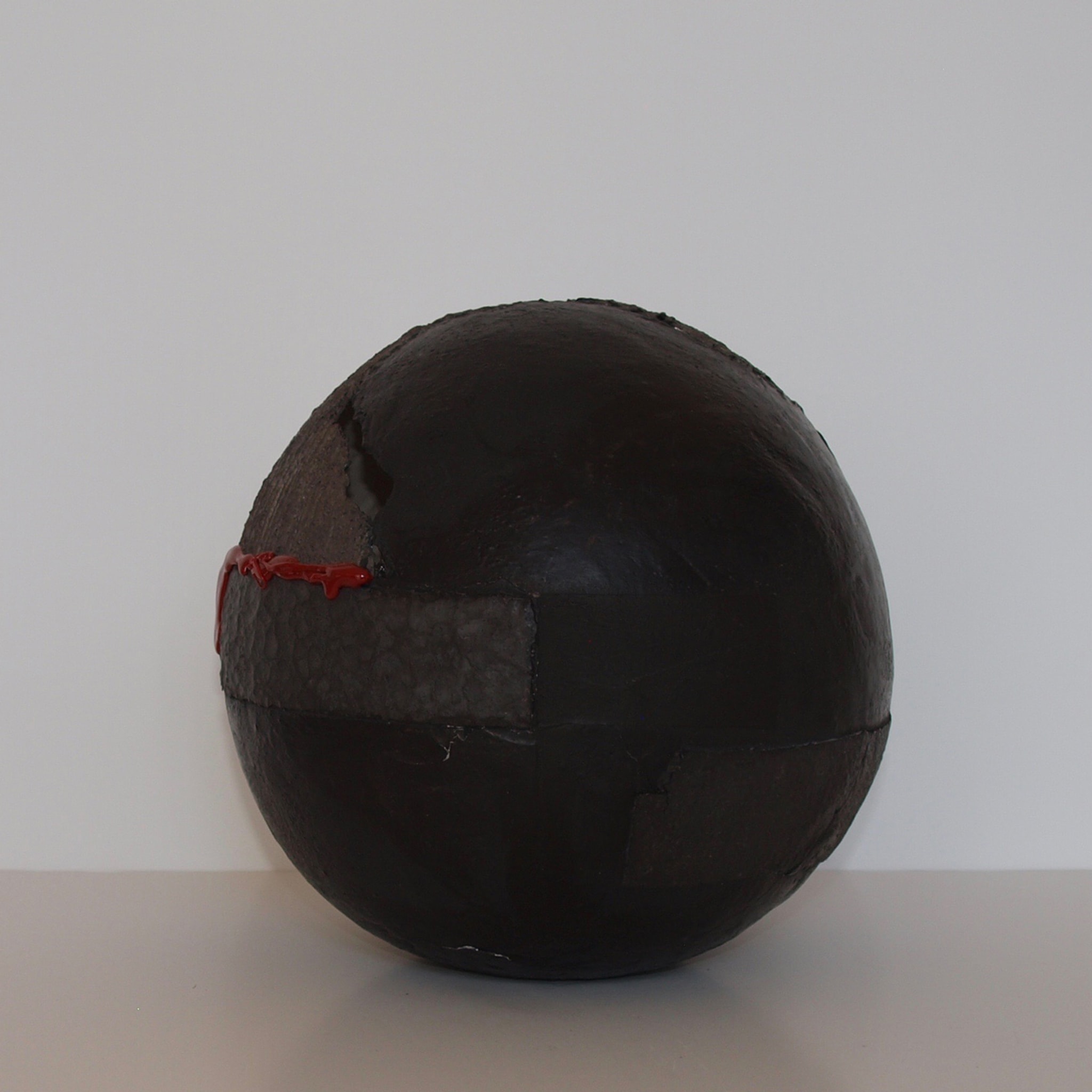 Gray and Red Decorative Globe #92 - Alternative view 2