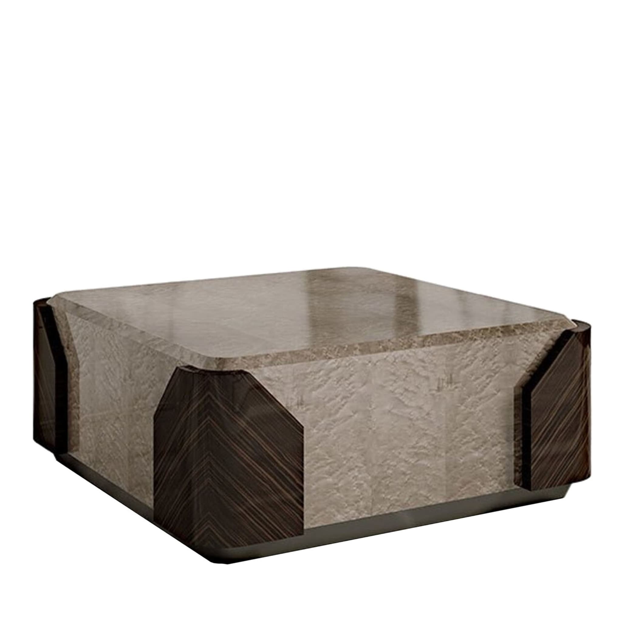 Brody Square Erable & Makassar Coffee Table - Main view
