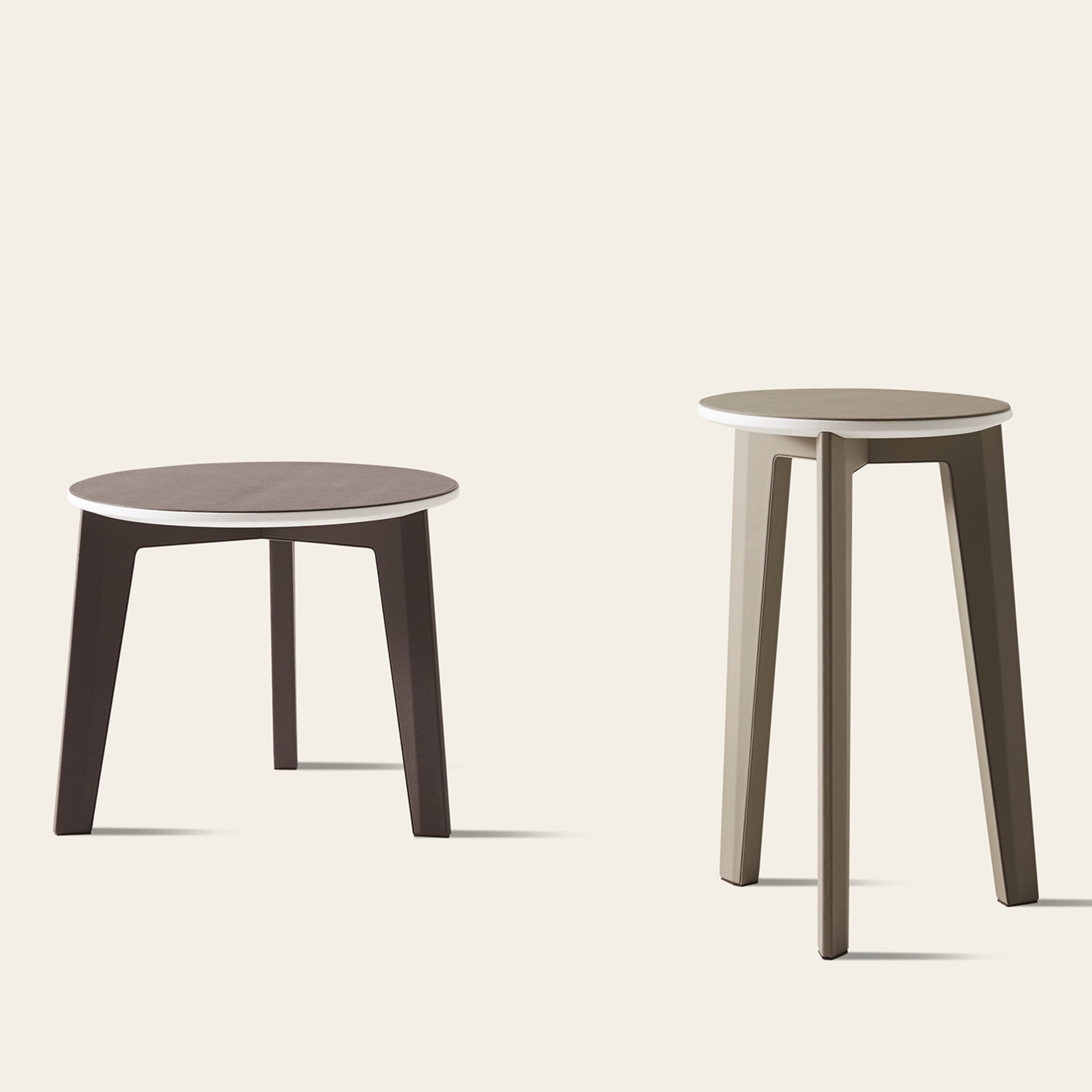 Costa Small Gray Side Table - Alternative view 1