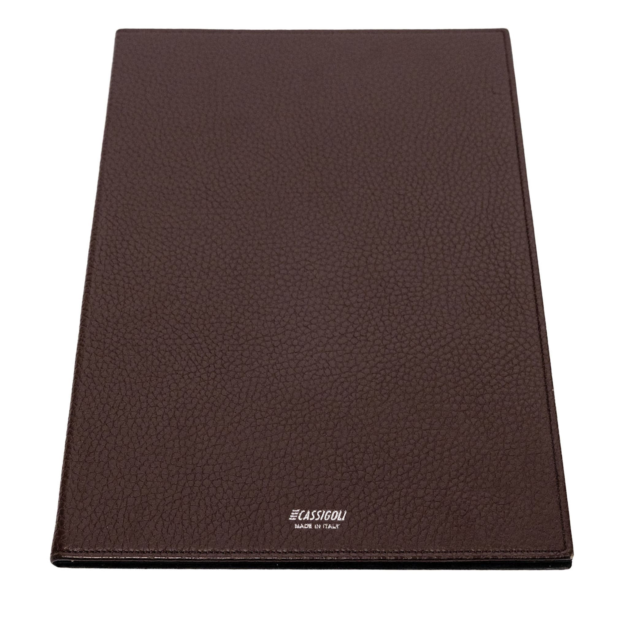 Hotel Cocoa Brown Document Folder - Main view