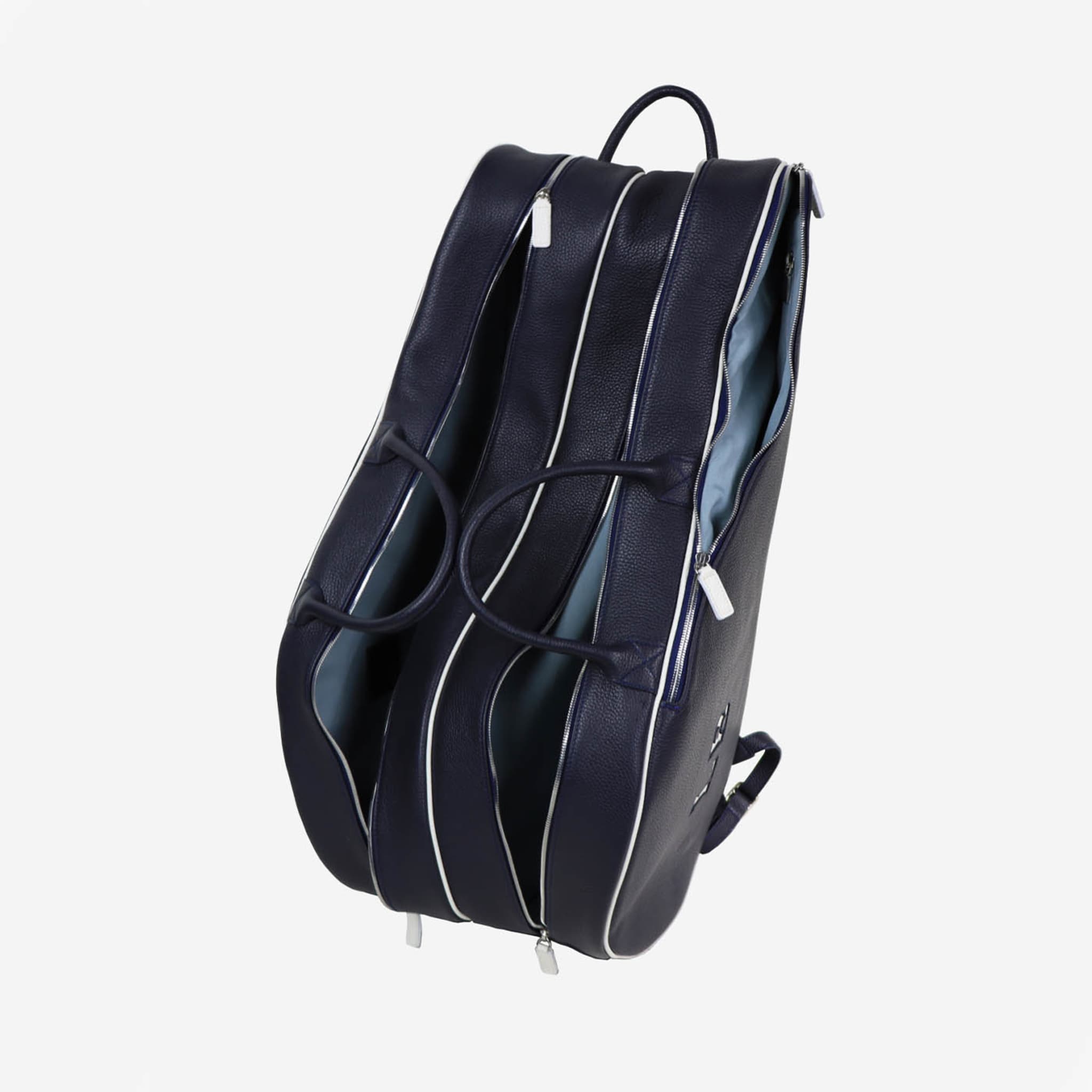 Classic Midnight-Blue & White Tennis Backpack - Alternative view 3