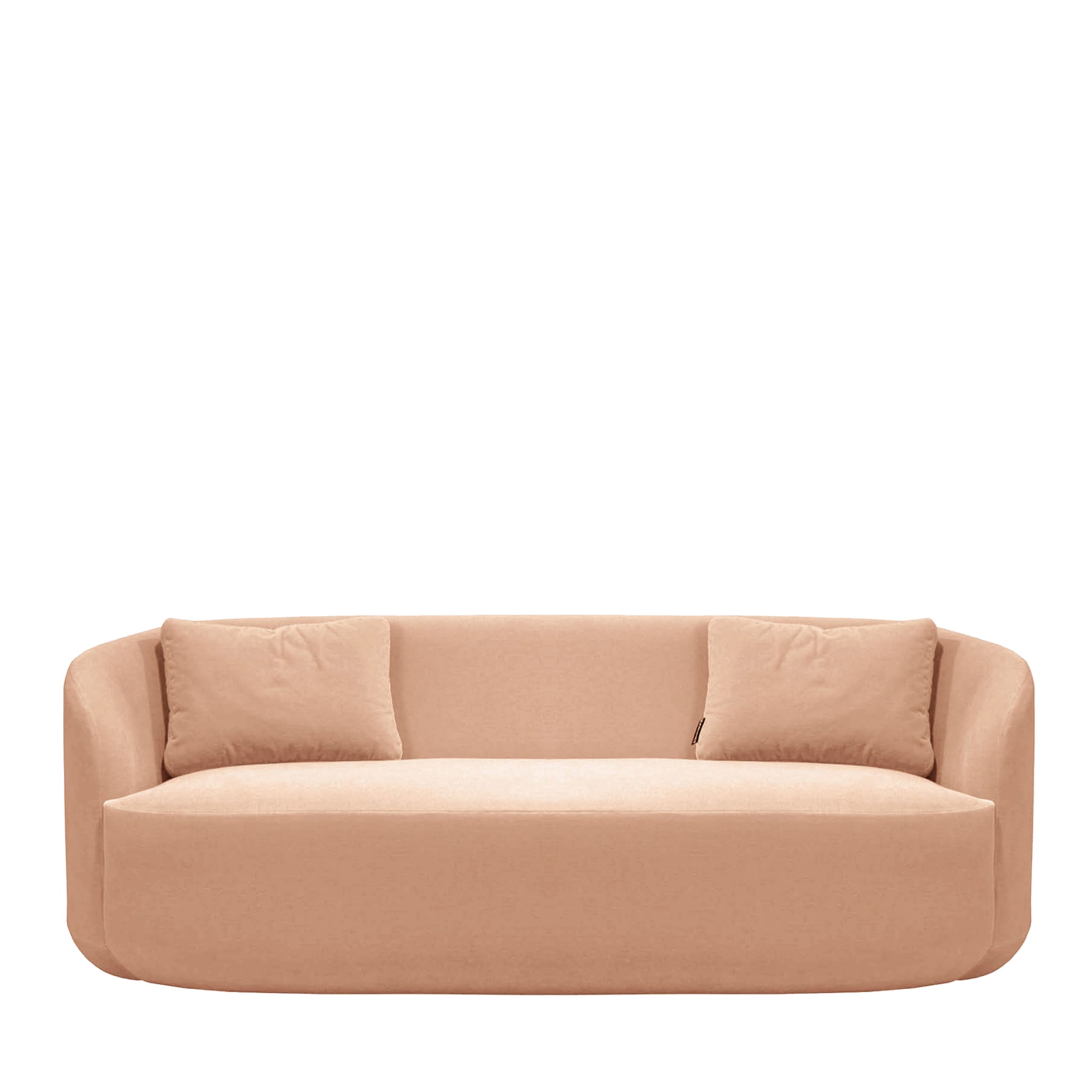 Cottonflower Sofa in Blush Velvet - Hauptansicht