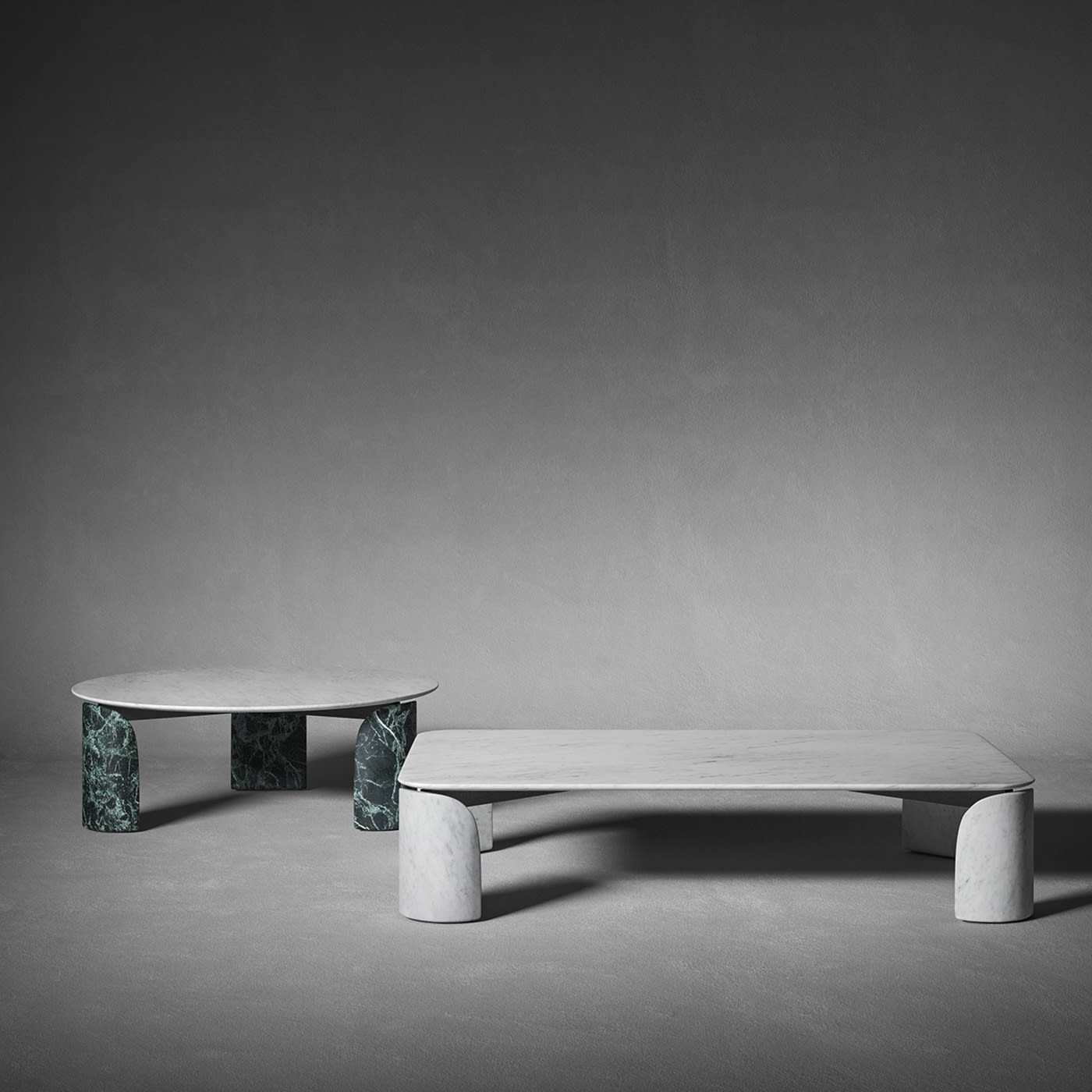 Taula White Carrara Rectangular Coffee Table - Salvatori