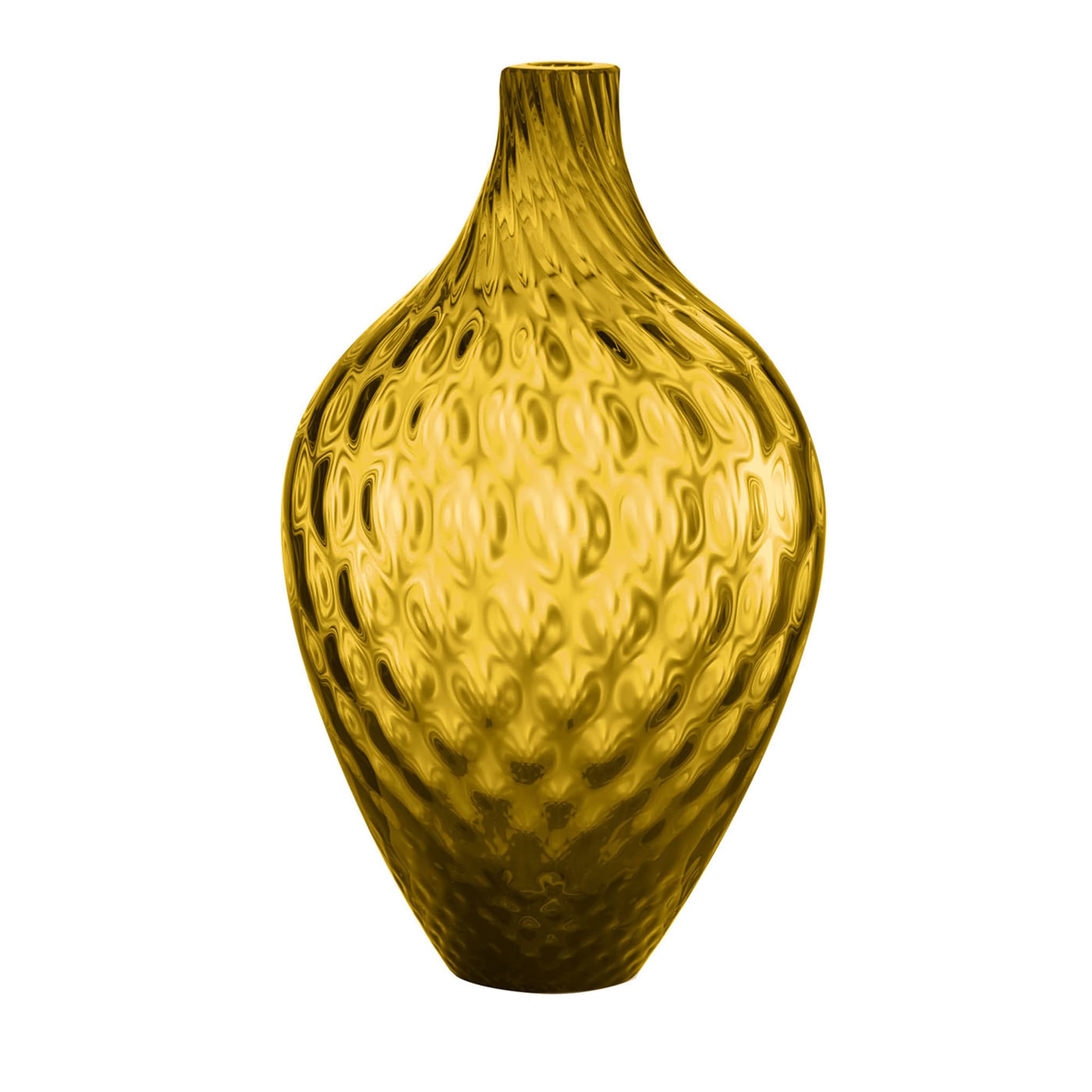 Samarcanda Tall Balloton Golden Decorative Vase - Main view