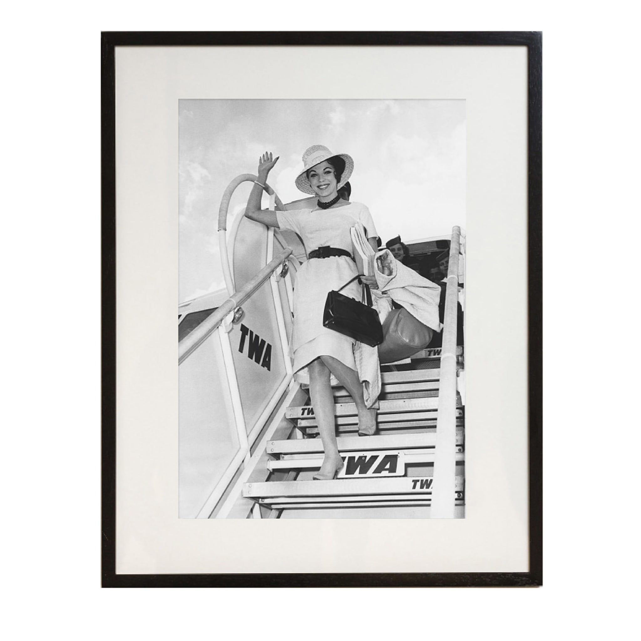 Joan Collins Framed Print by Keystone - Main view