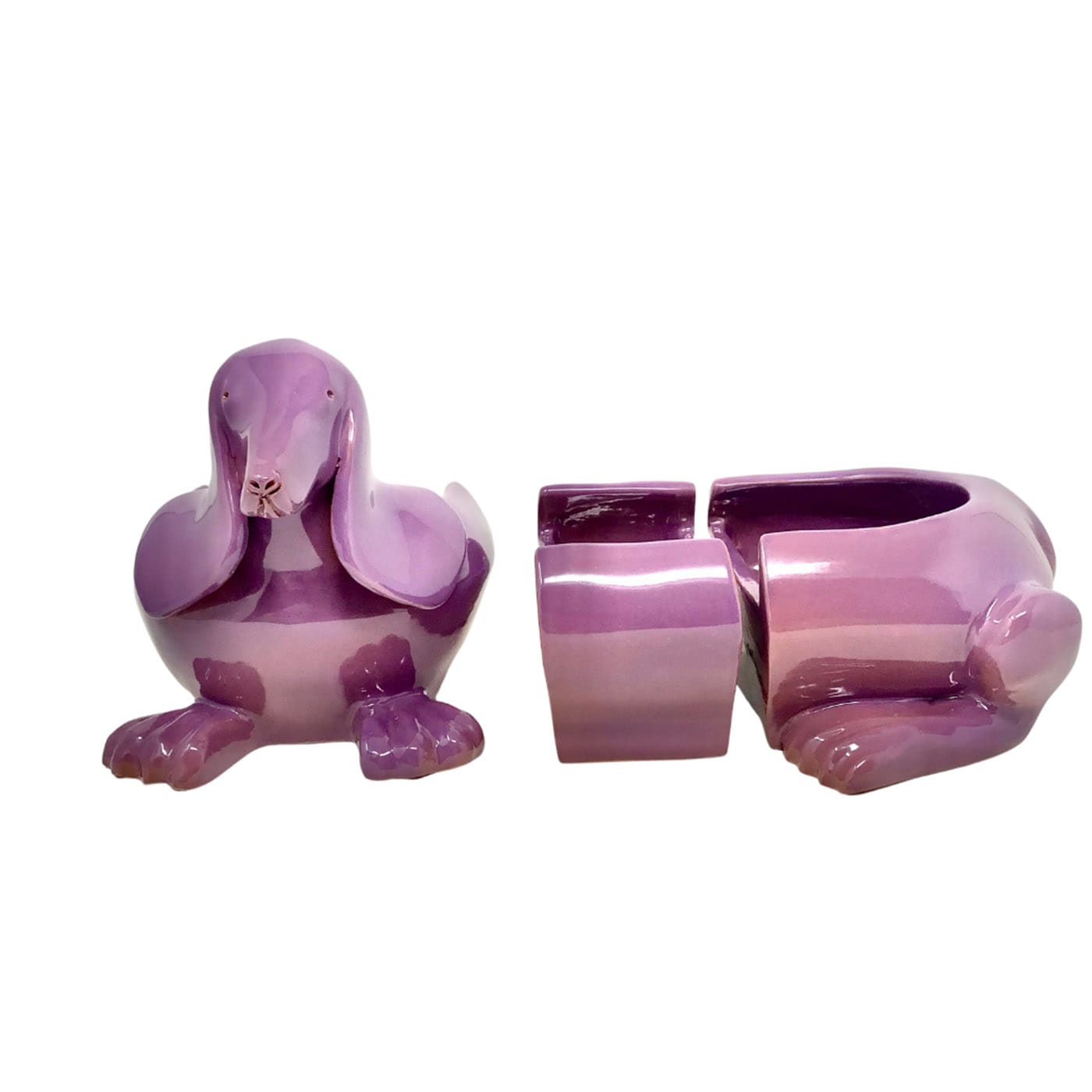 3-Parts Purple Dog Bowl - Freaklab