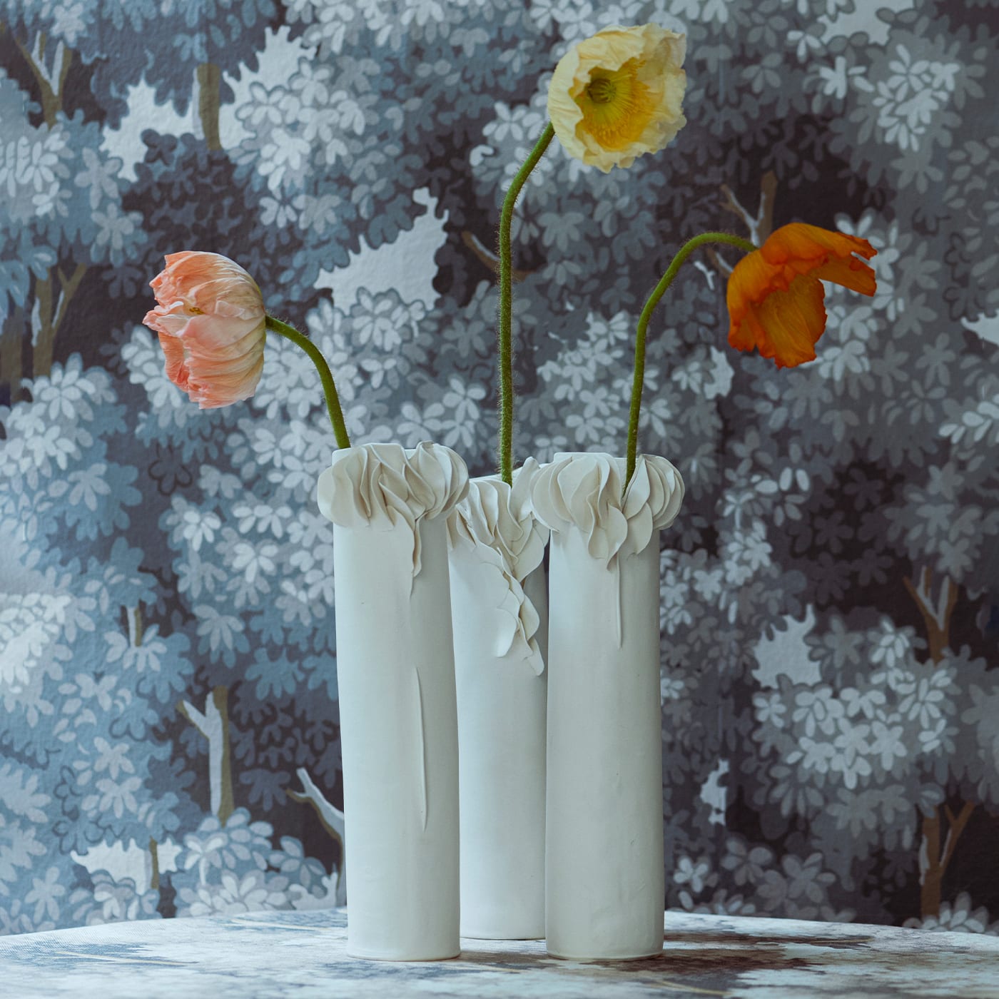 I Giunchi Pure White Vase - Biancodichina