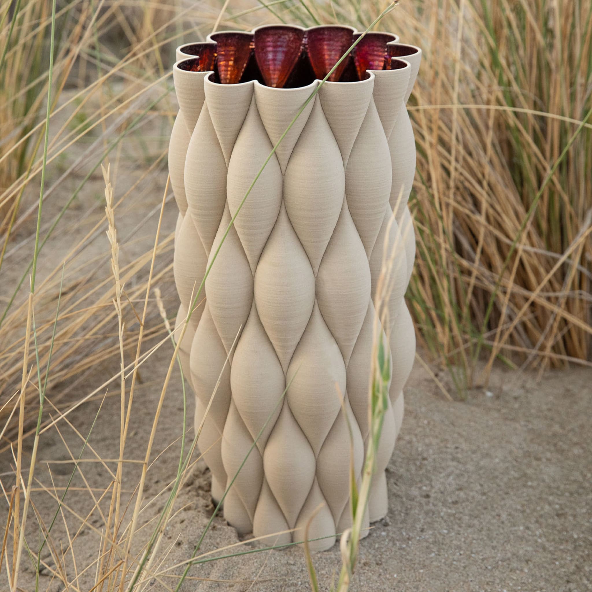 New Delhi Ceramic Vase - Alternative view 3