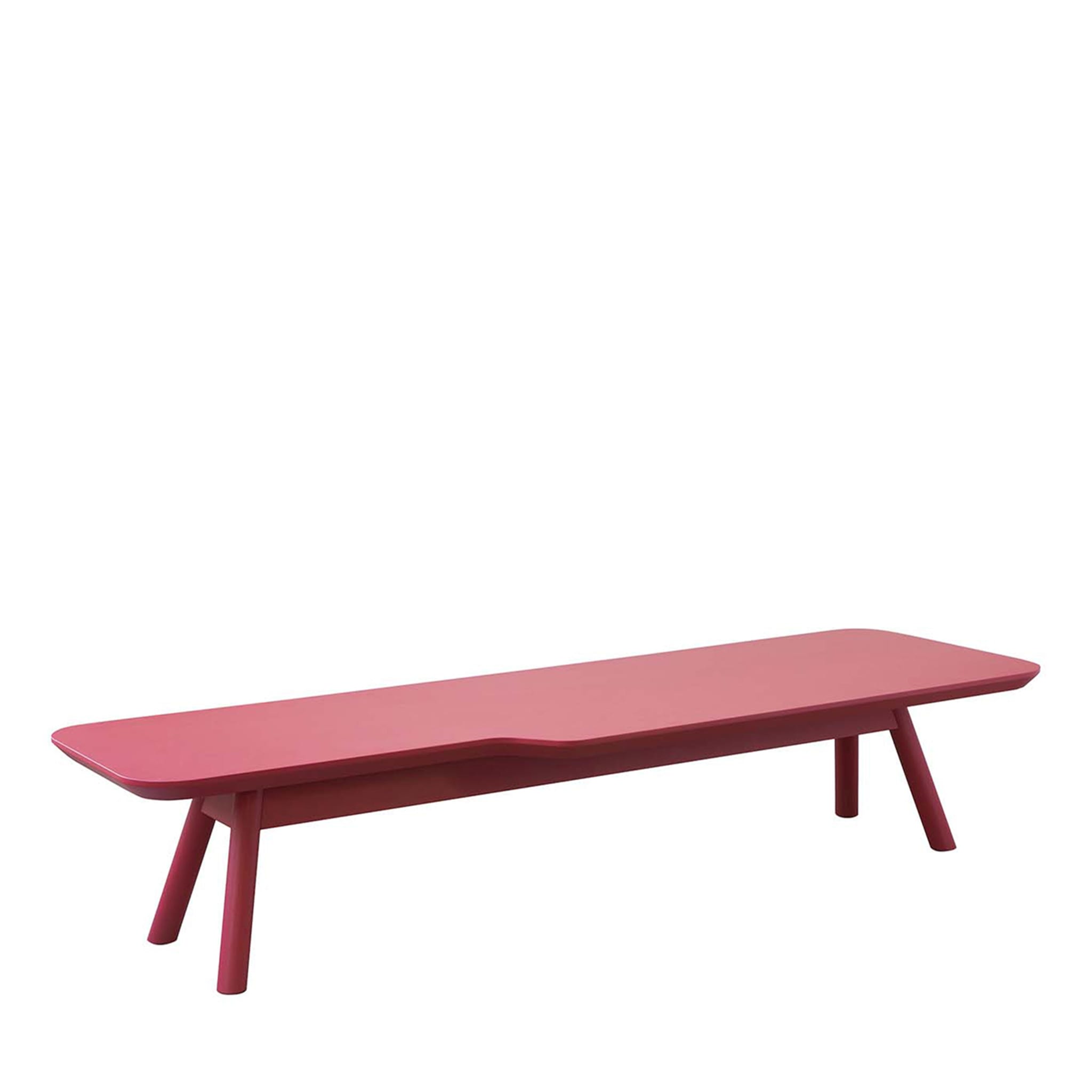 Aky Red Table by Emilio Nanni - Main view