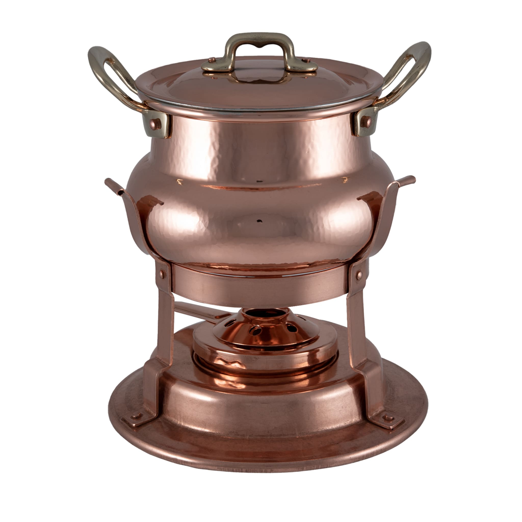 Set de fondue de cobre de estilo tradicional - Vista principal