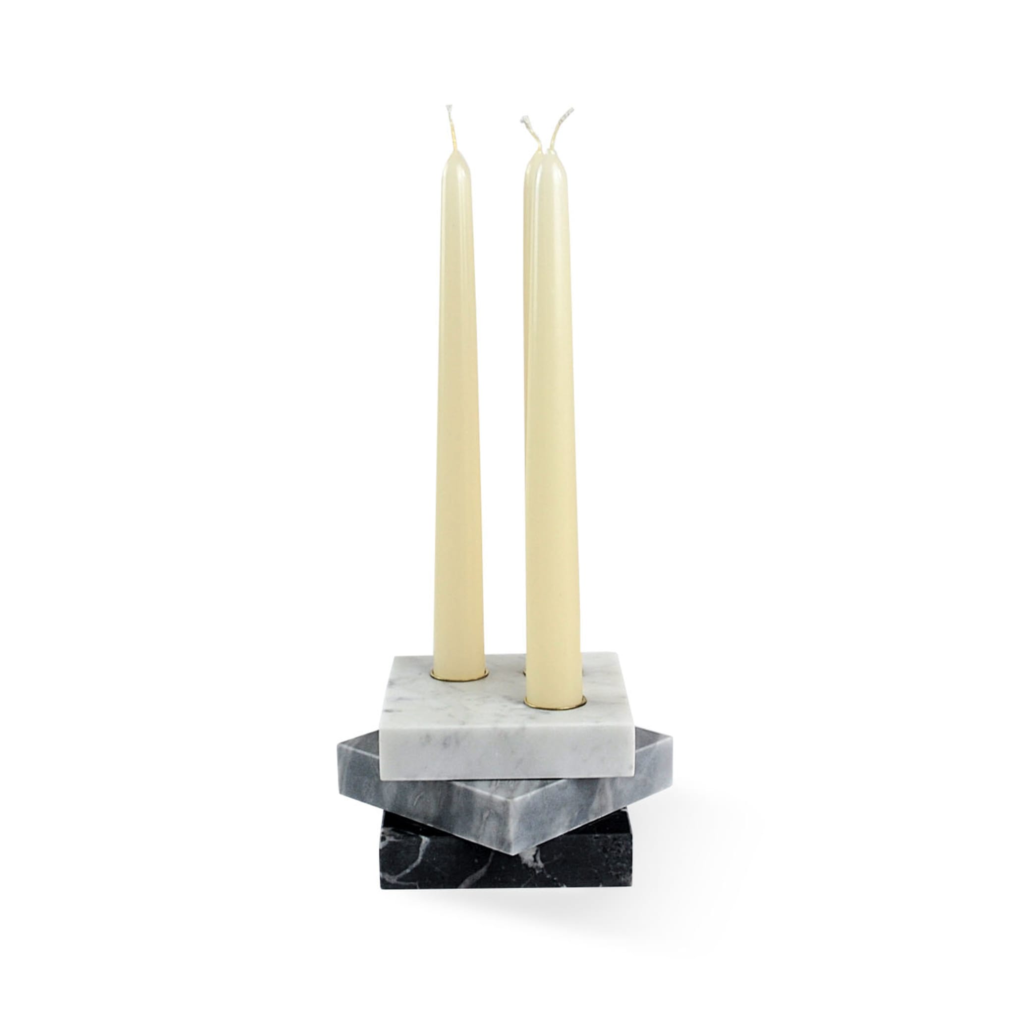 Squared 3 Levels Candle Holder - Alternative view 2