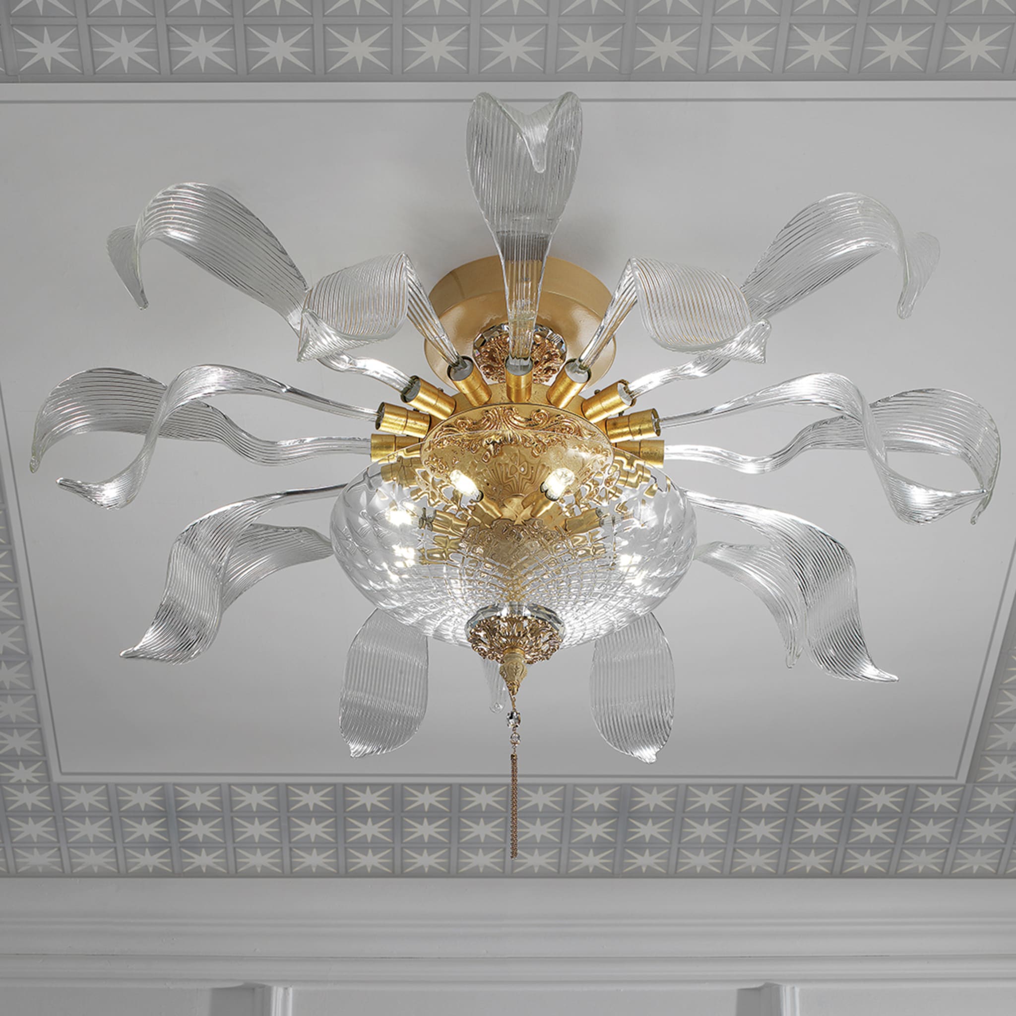 Empire Transparent Ceiling Lamp - Alternative view 1