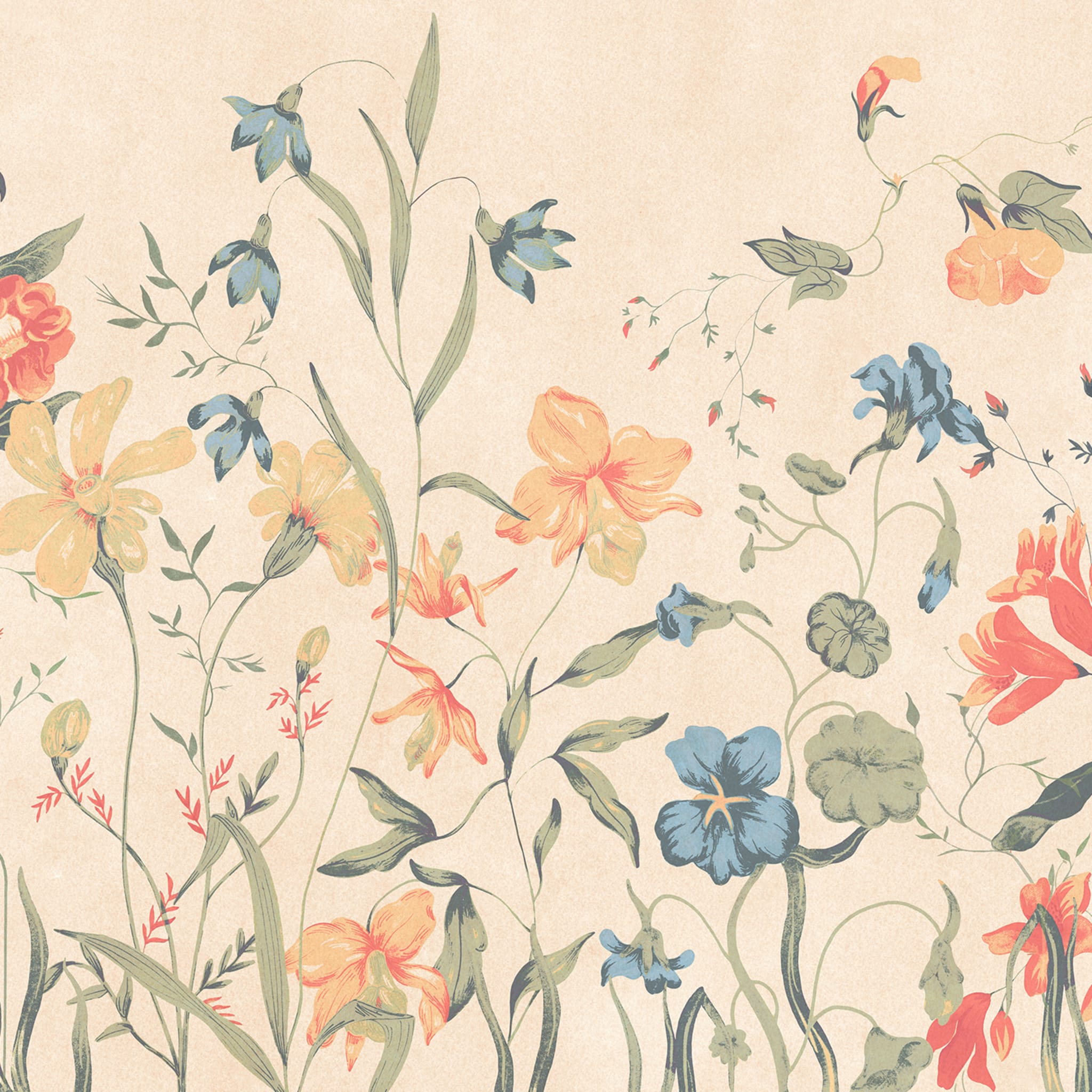 Flora Wallpaper by Sarah Edith #2 - Alternative view 1