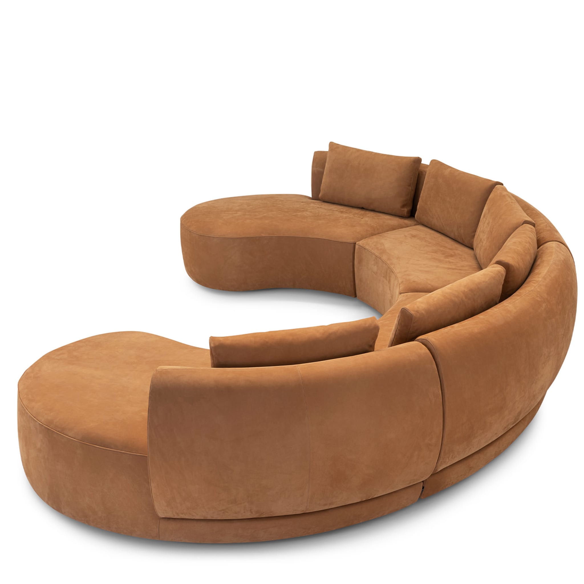 Botero Light Brown Modular Sofa - Alternative view 4