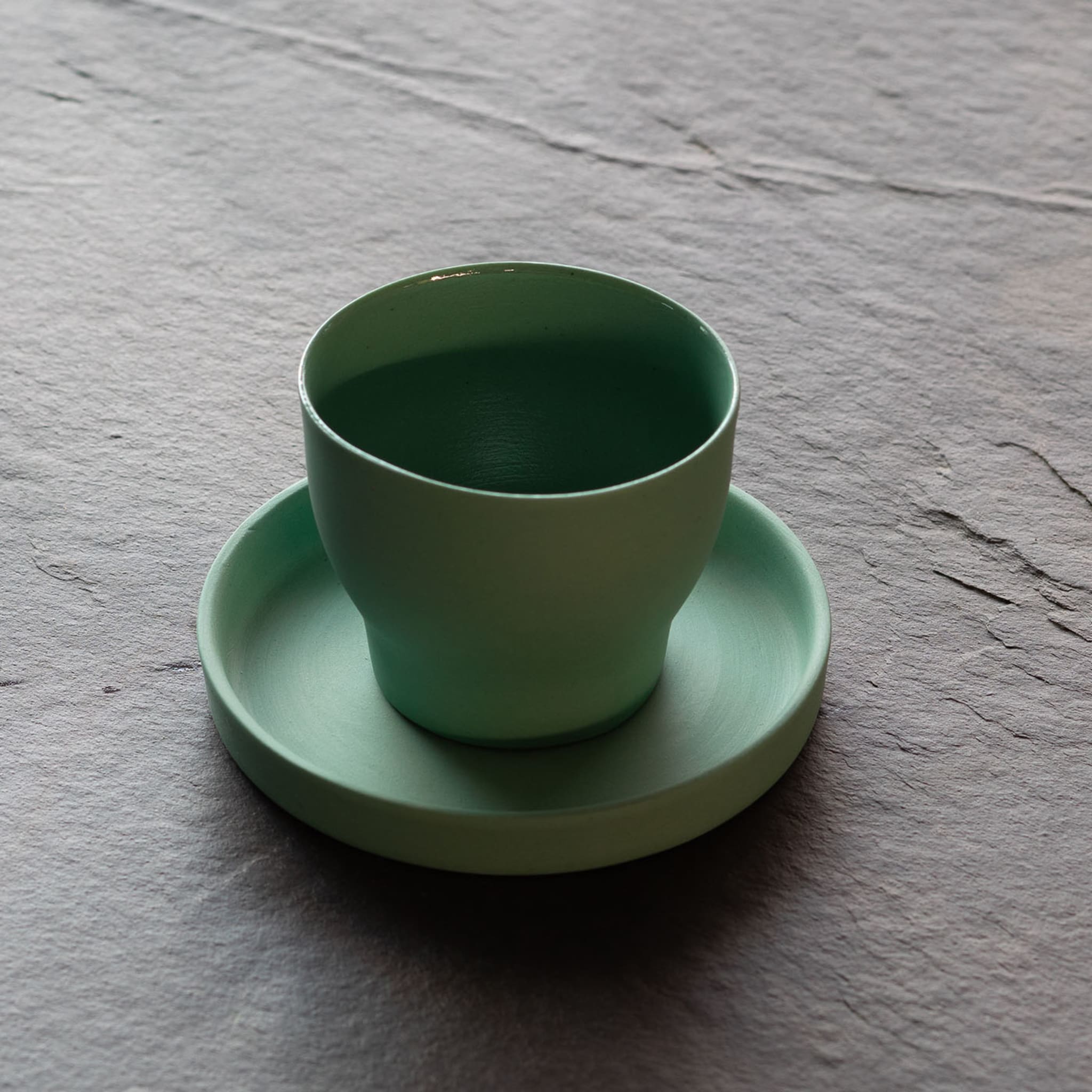 Lulù Set of 6 Porcelain Cups and Saucers - Alternative view 1
