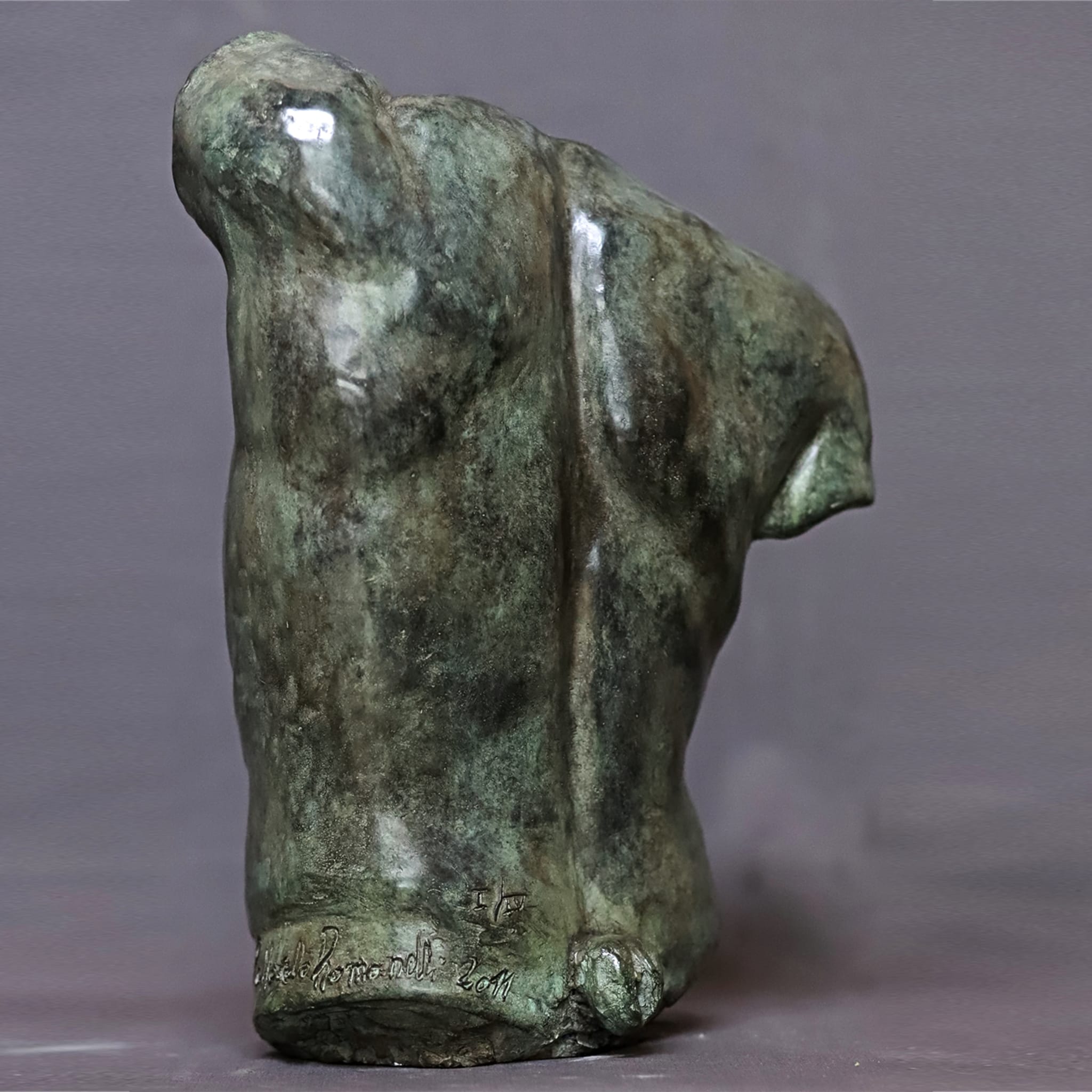 Fauno Torso Bronze Sculpture - Alternative view 4