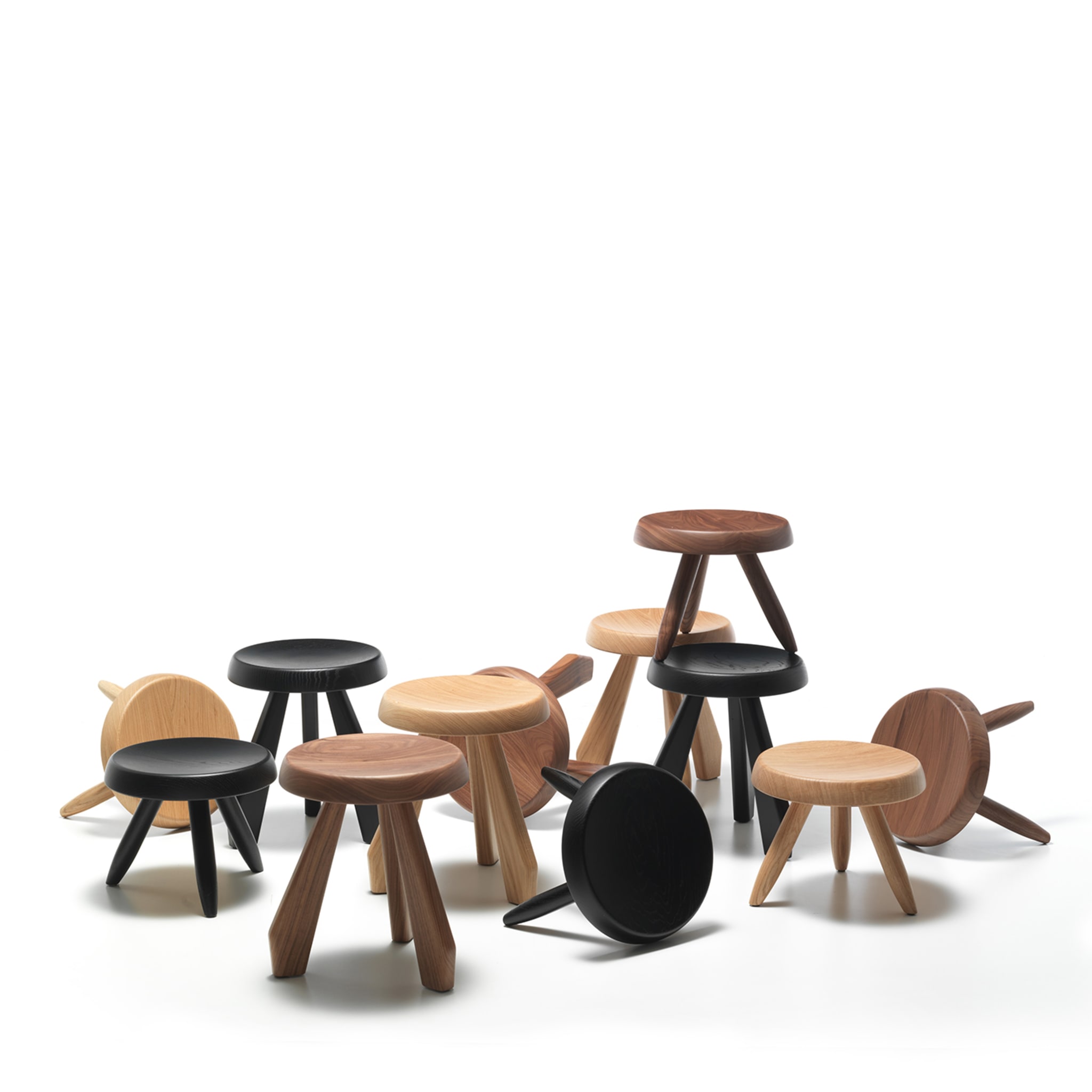 Tabouret Méribel by Charlotte Perriand - Alternative view 2