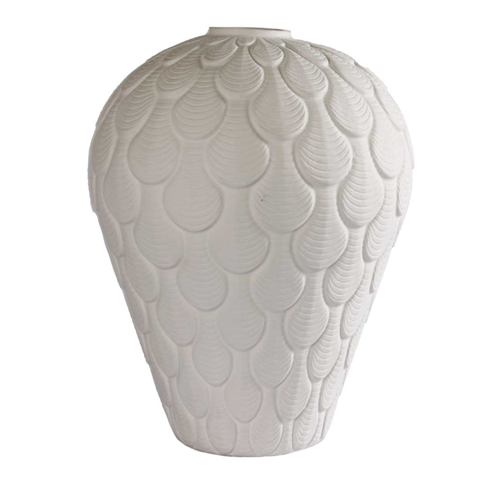 LARGE COQUILLE VASE - WHITE - Main view