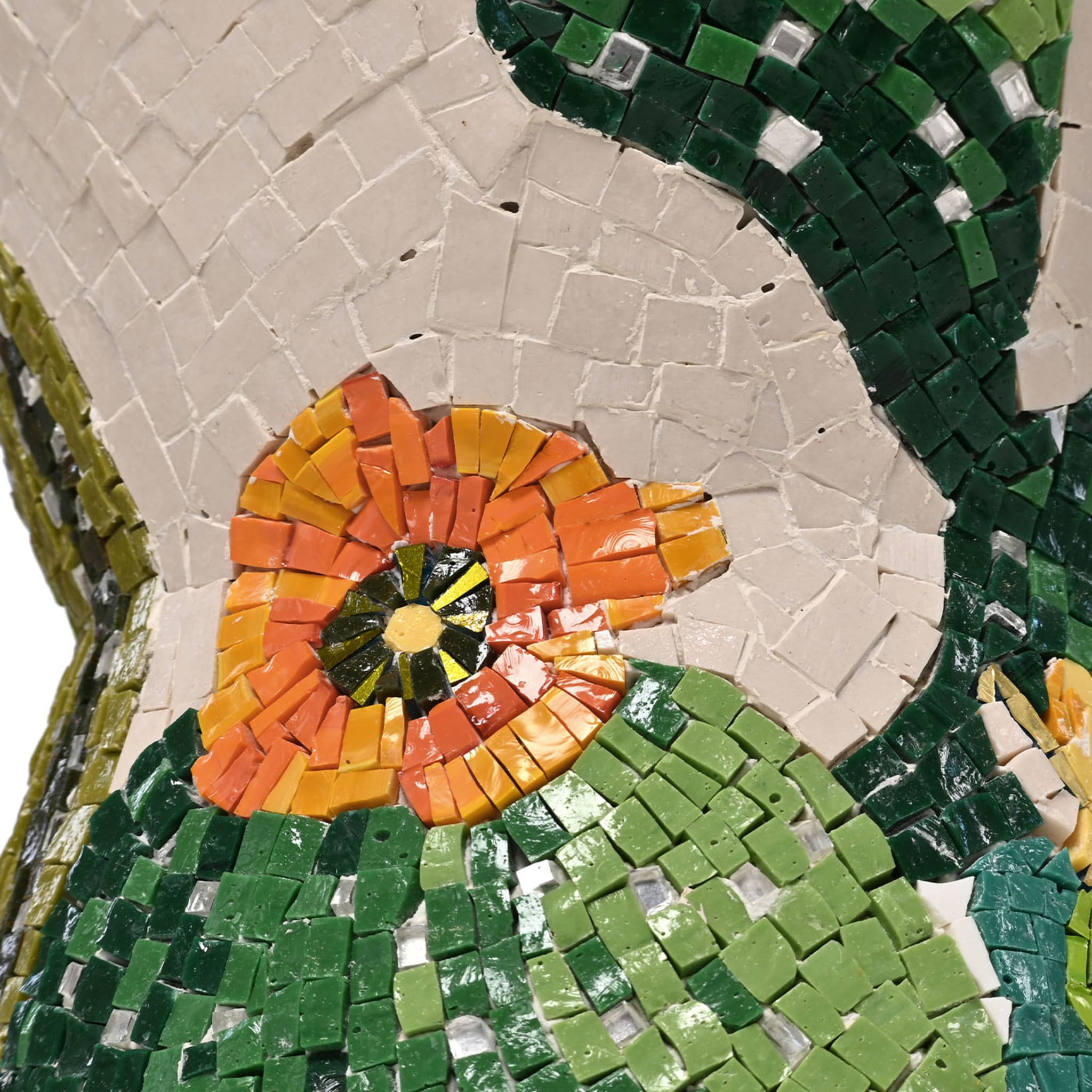 Sgabello Tequila Bum Bum in mosaico fatto a mano di Michela Nardin - Vista alternativa 5
