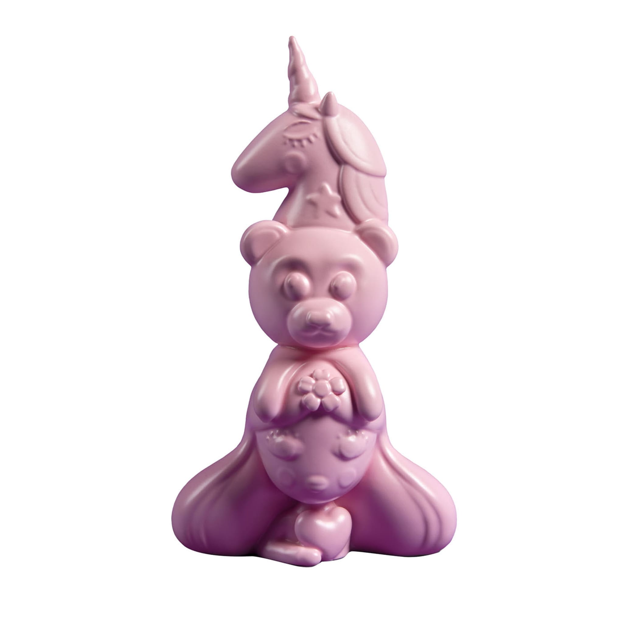 Pink Magic Totem Series Sculpture #2 - Main view