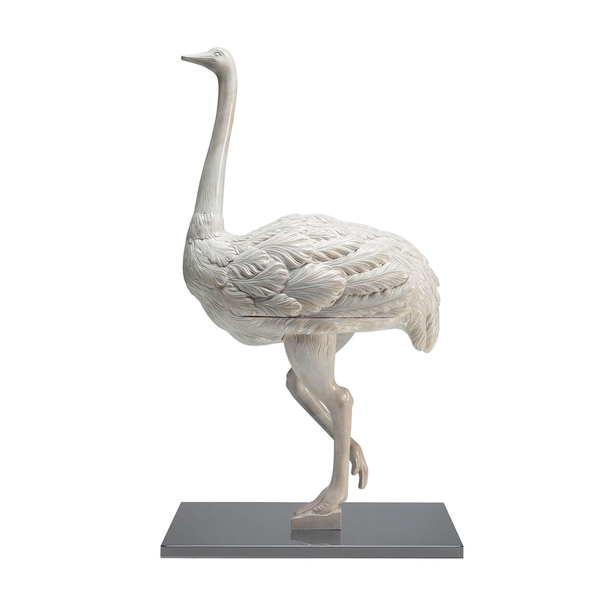 Armario Lizzy de avestruz diseñado por Piero Manara - Vista principal