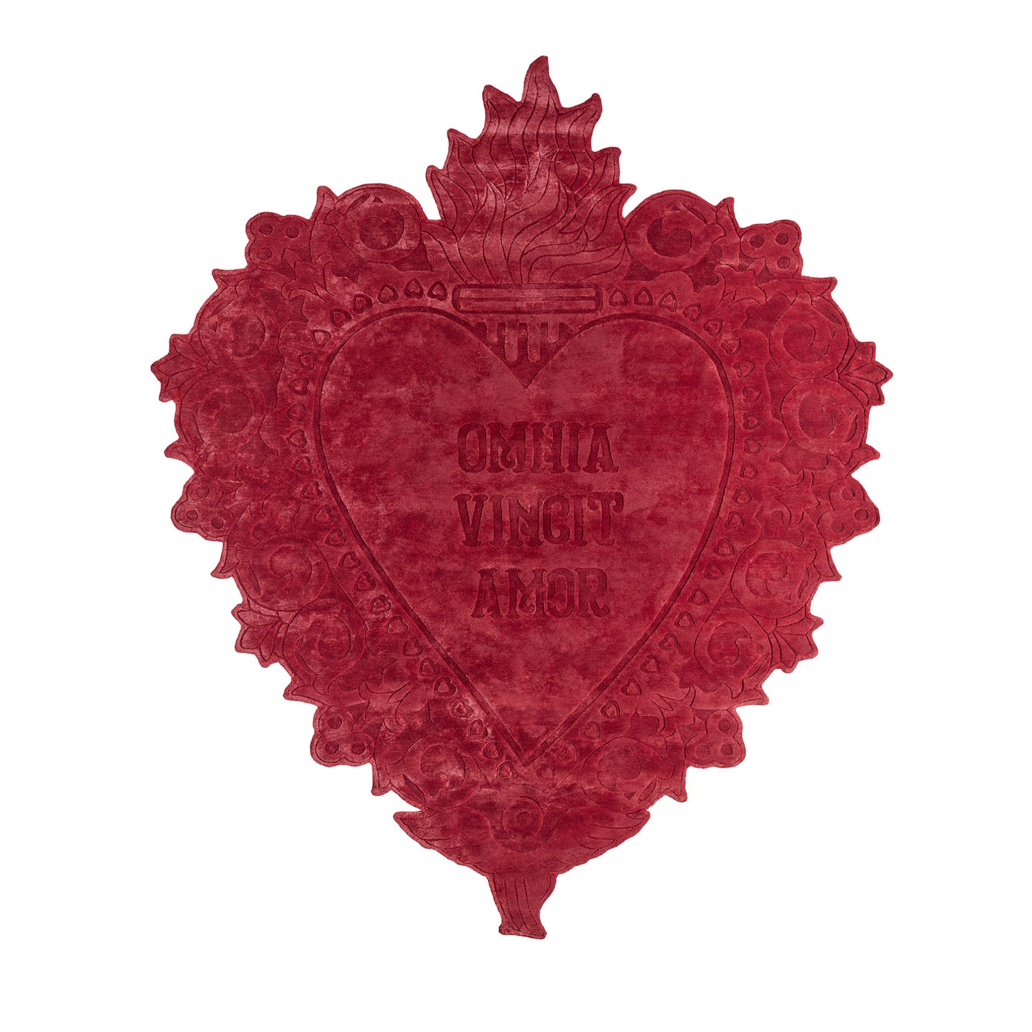 Limited Edition Devotion Omnia Red Rug - Main view