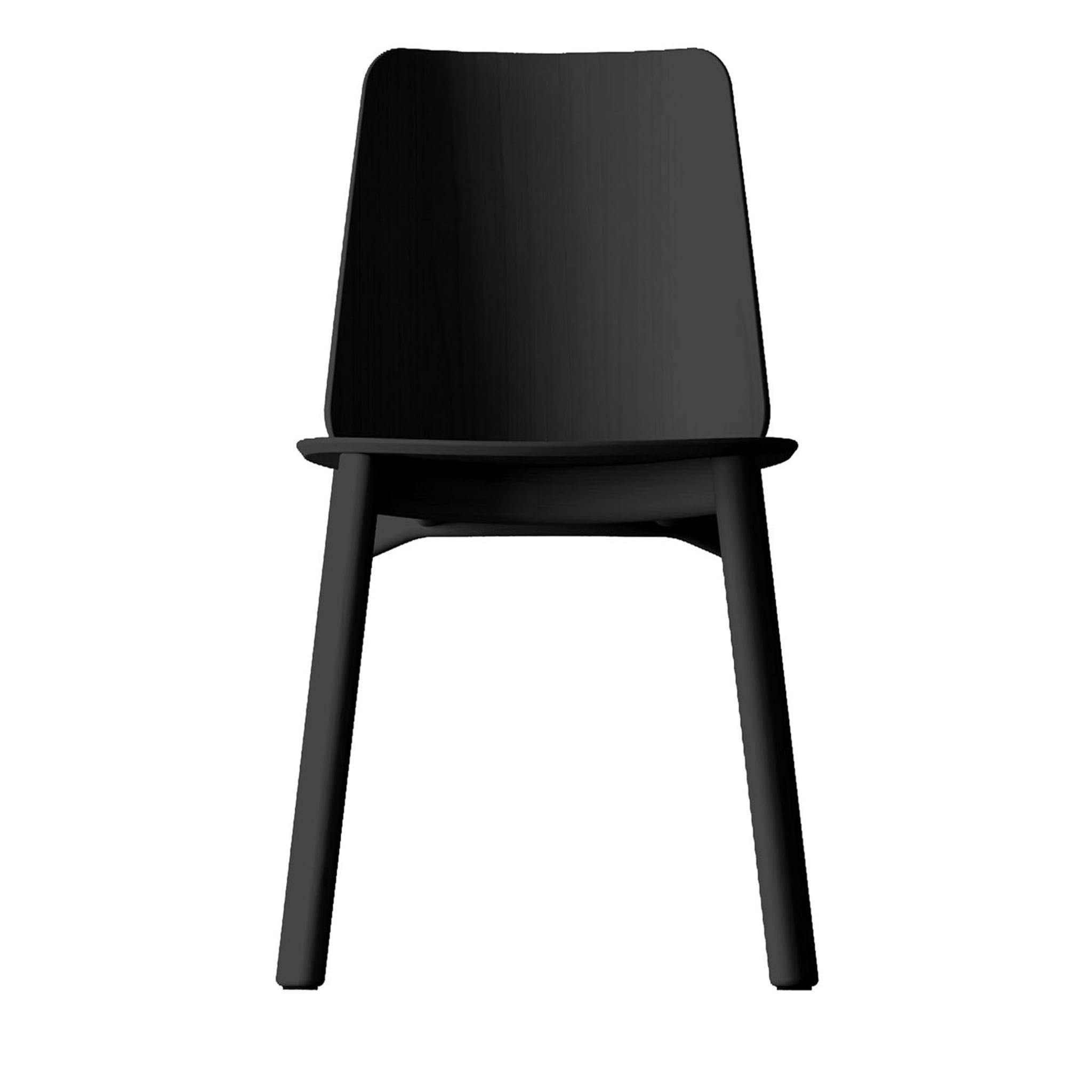 Billa Black Chair by Claudio Avetta - Main view