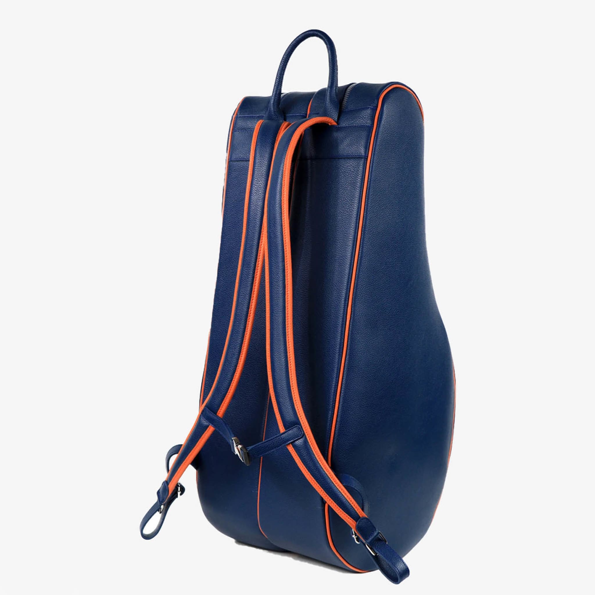 Classic Blue & Orange Tennis Backpack - Alternative view 2