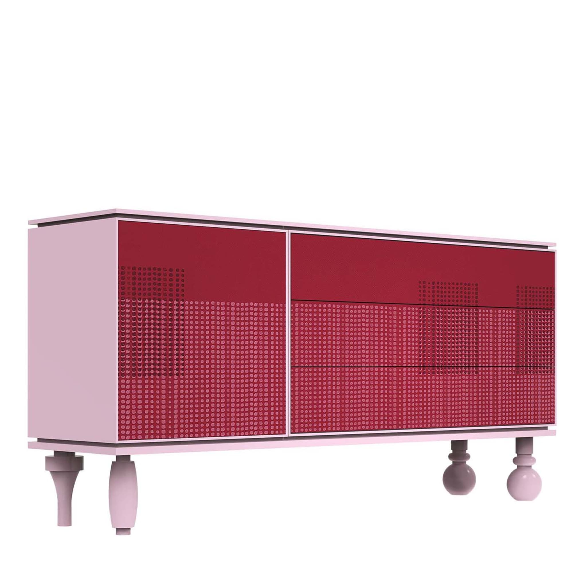 Attitude Red and Pink Quartz Sideboard - Main view