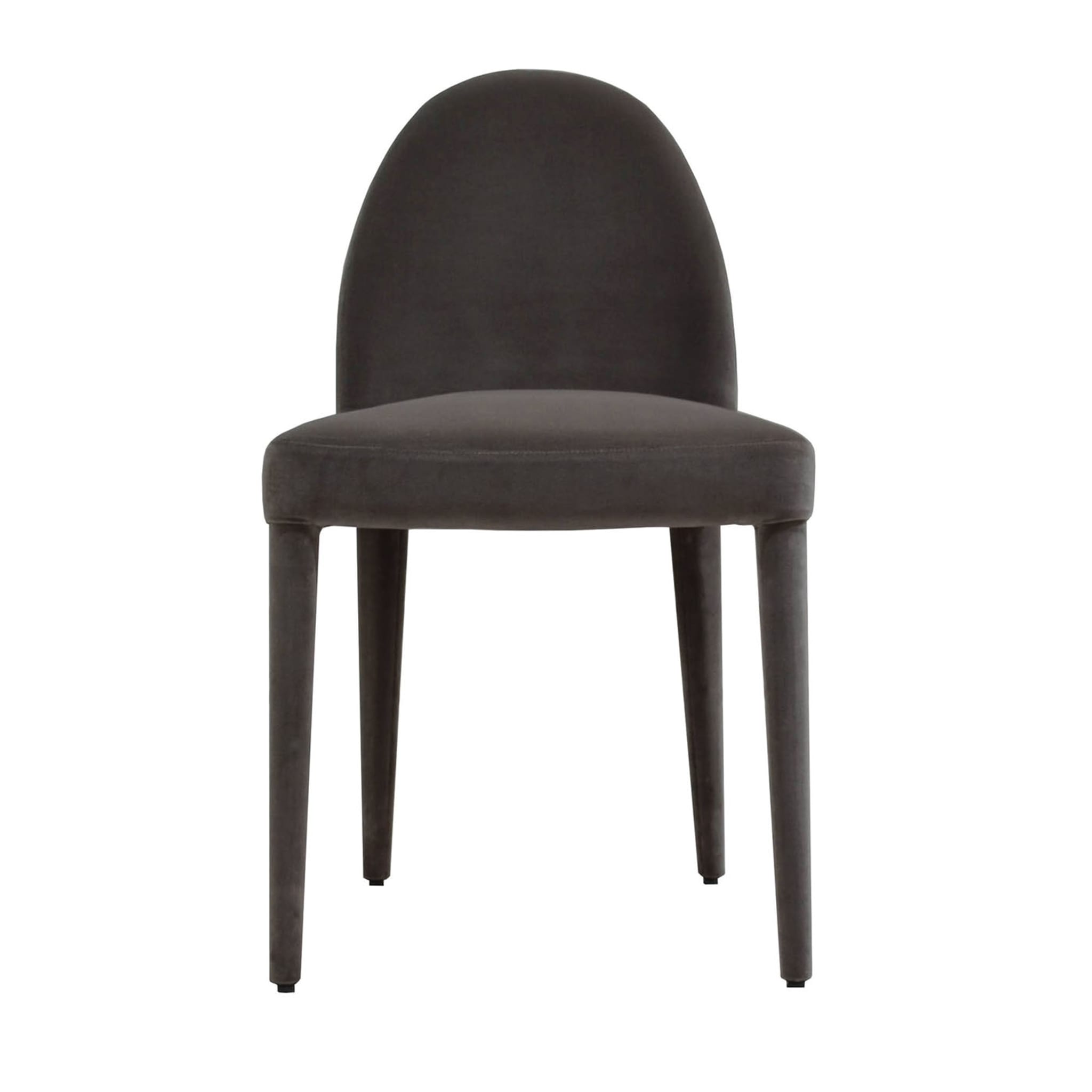 ‘Balzaretti’ Dining Chair in Mocha Velvet - Main view