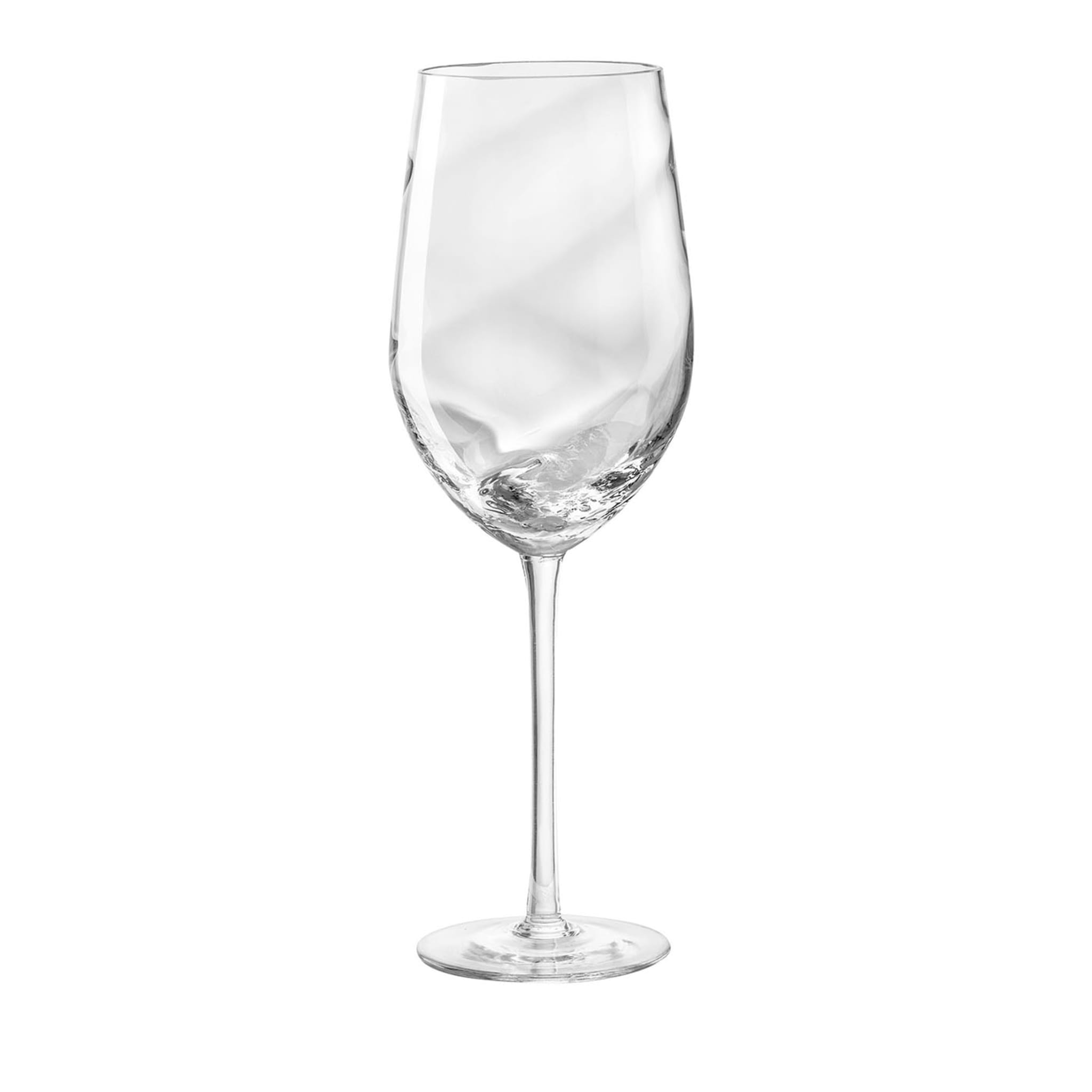 Tolomeo Lente Transparent White Wine Glass - Main view